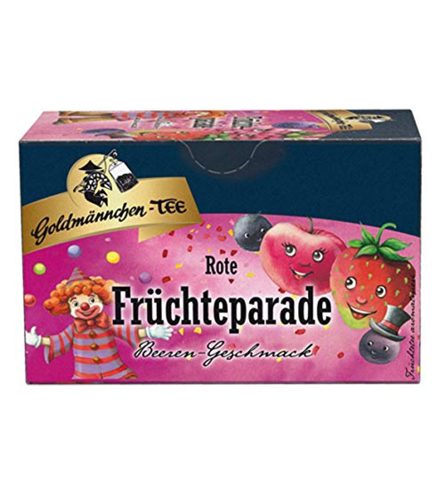 Goldm nnchen Goldm nnchen 3 x Kids Red Tea Bags - 20 Individually Sealed Tea Bags - 3 x 50g