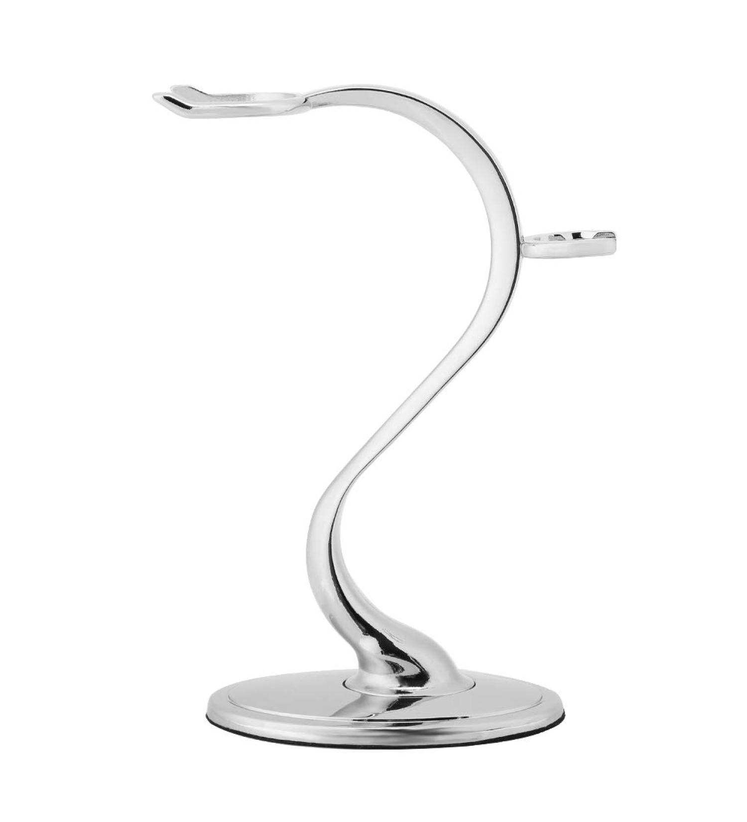 Premium Stainless Steel Shaving Brush Holder for Men - At Home Salon & Travel Razor Storage - Buy Online on GoSupps.com