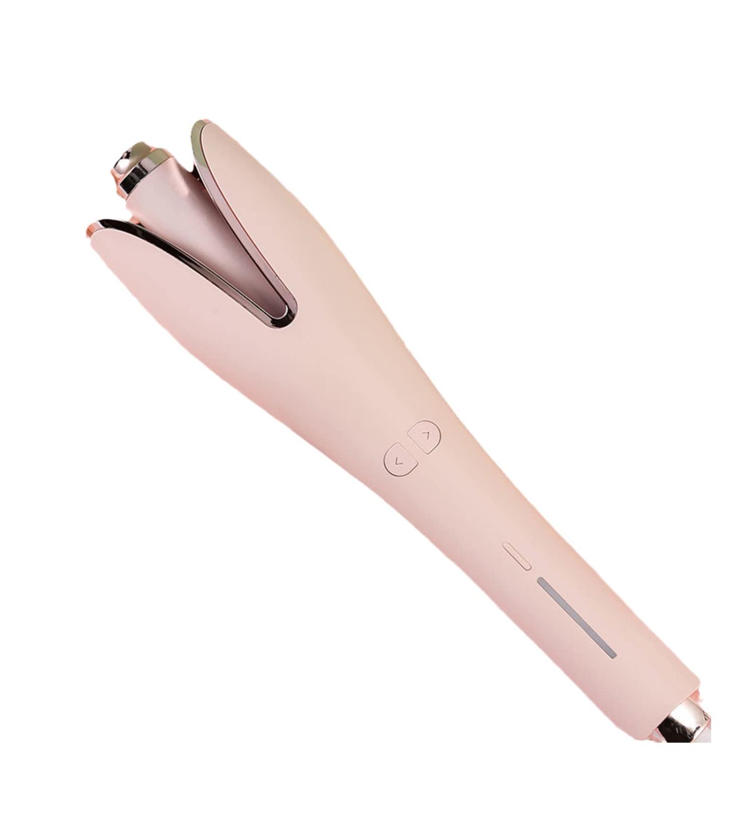 Auto Hair Curler Automatic Curling Wand with 4 Temp Control Curling Iron with 1.1" Large Rotating Ceramic Barrel Fast Heating & Auto Shut Off One Size Pink OneSize Pink - Buy Online on GoSupps.com