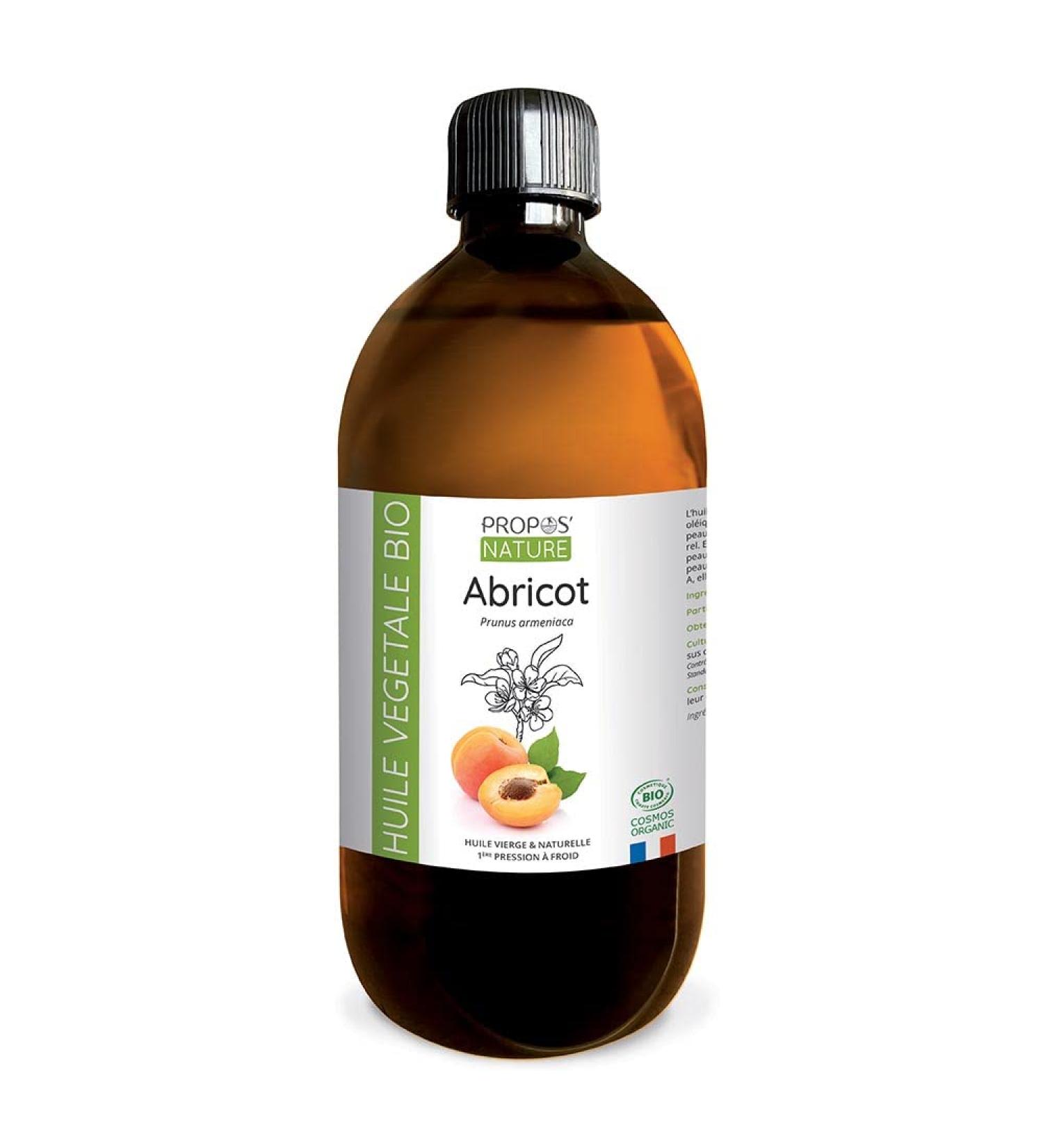  PROPOS'NATURE ORGANIC APRICOT VEGETABLE OIL 500ml ** - Buy Online on GoSupps.com