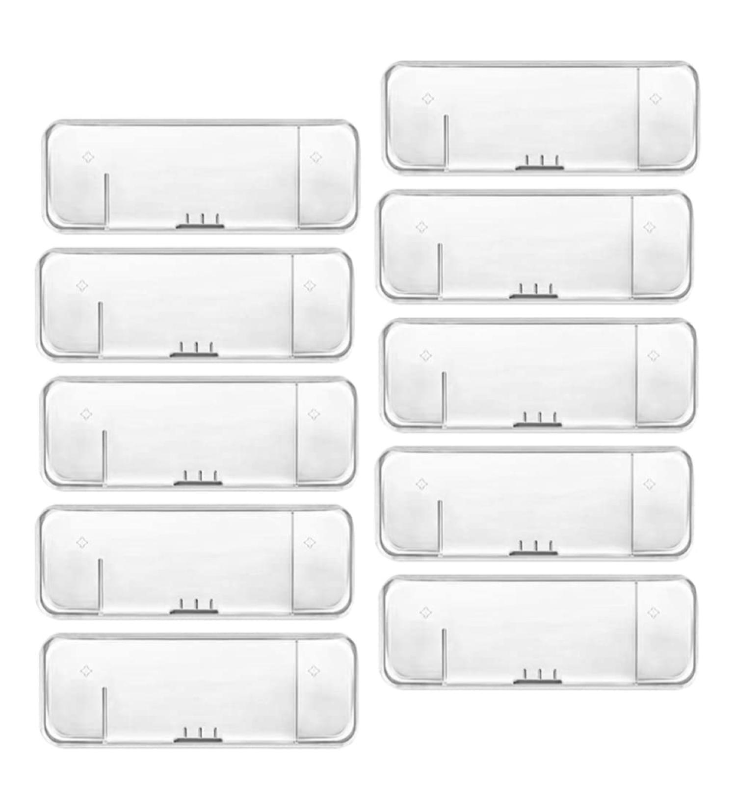 Fomiyes 10-Piece Portable Razor Storage Box | Secure Travel Case for Outdoor Shaving | Ideal Shaver Bag Holder - Buy Online on GoSupps.com