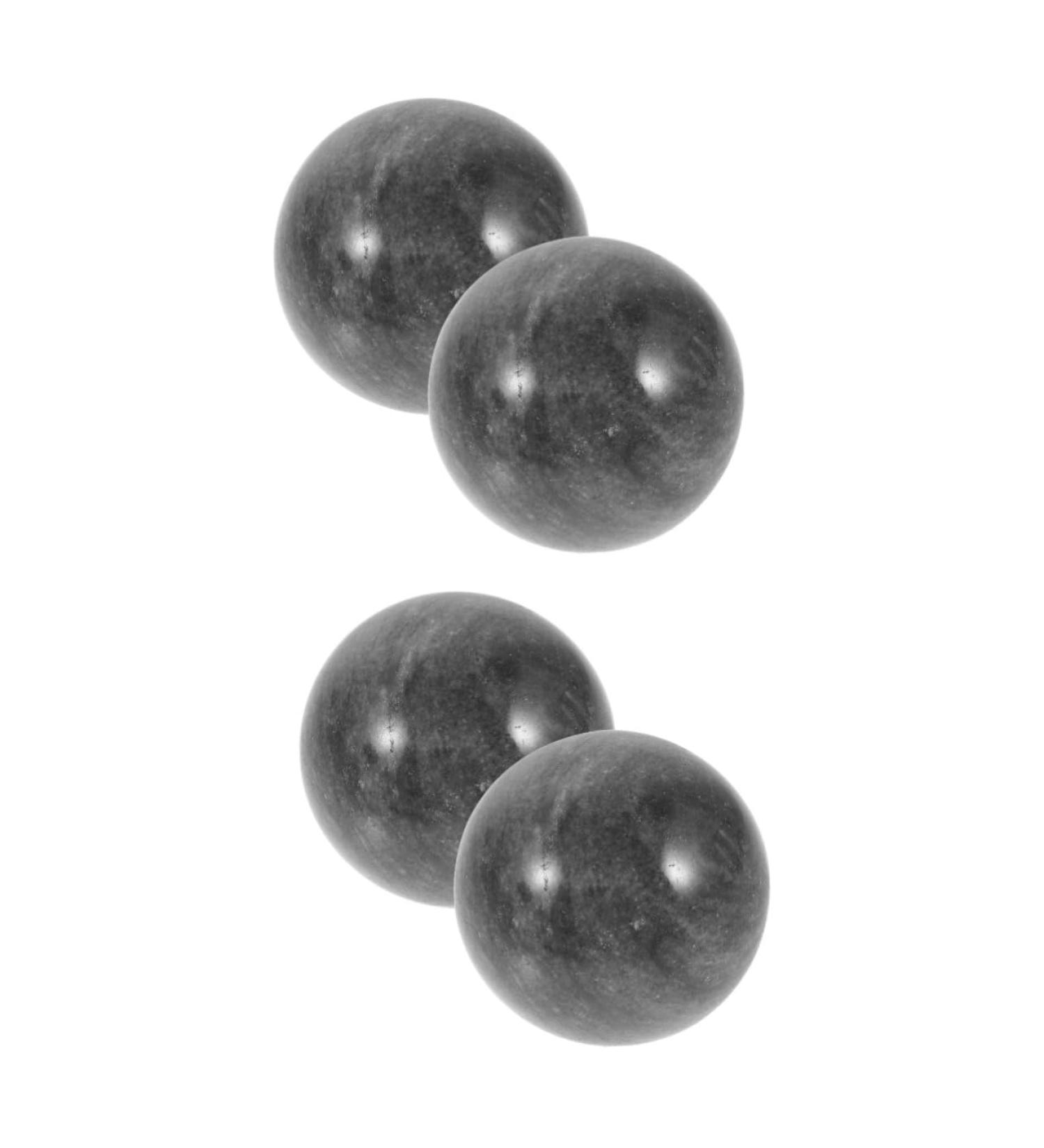 Beaupretty Gymnastics Ball Massage Set | Hand Exercise Tools & Meditation Balls | Jade & Metal Massage Balls for Fitness - Buy Online on GoSupps.com