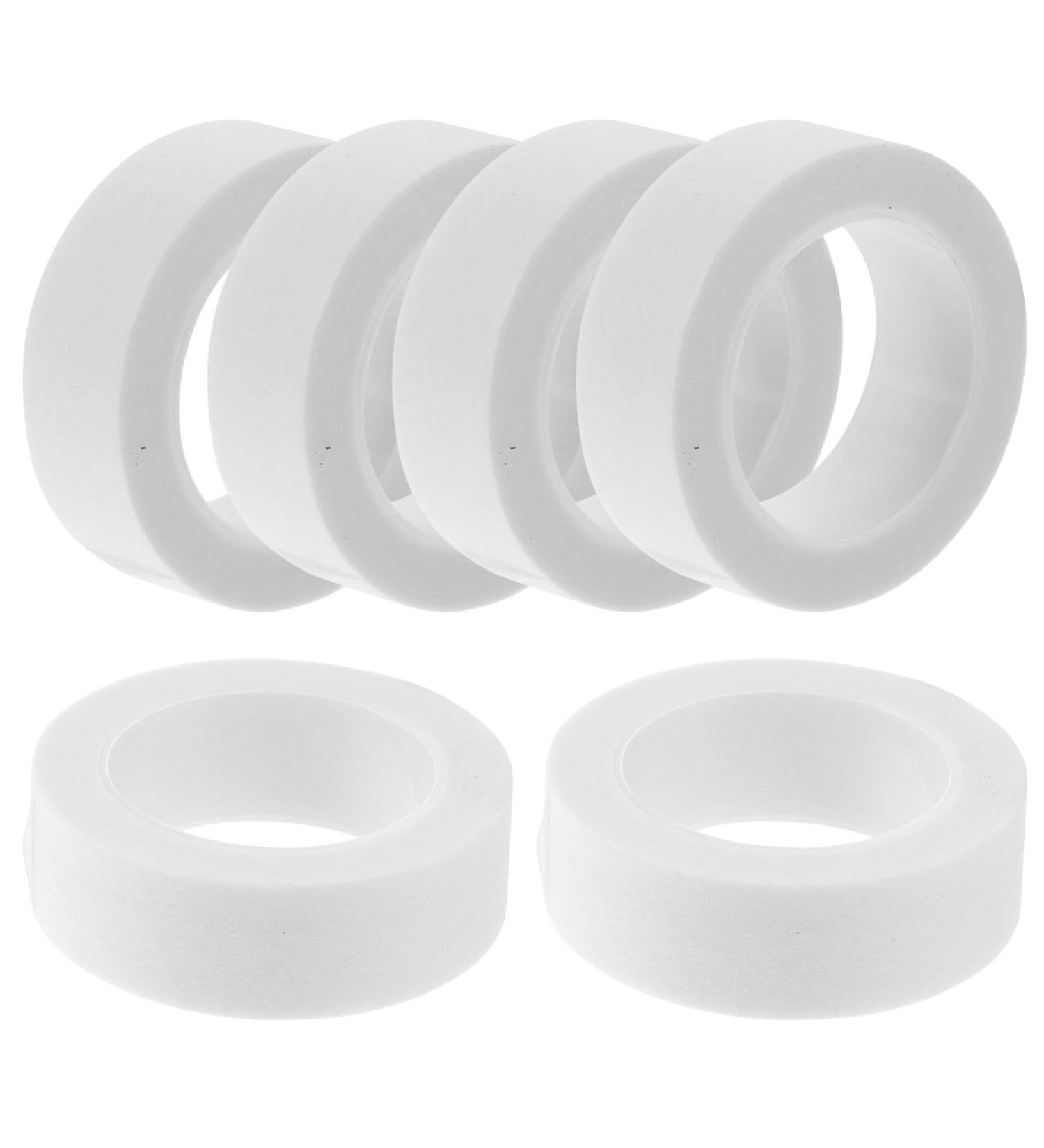 Mikinona Lash Tape 6 Rolls make up kinds of eyelashes tool large Fake eyelashes non-woven tape roll False Eyelash Auxiliary make up tape dedicated makeup tape extend white eyelash tape - Buy Online on GoSupps.com