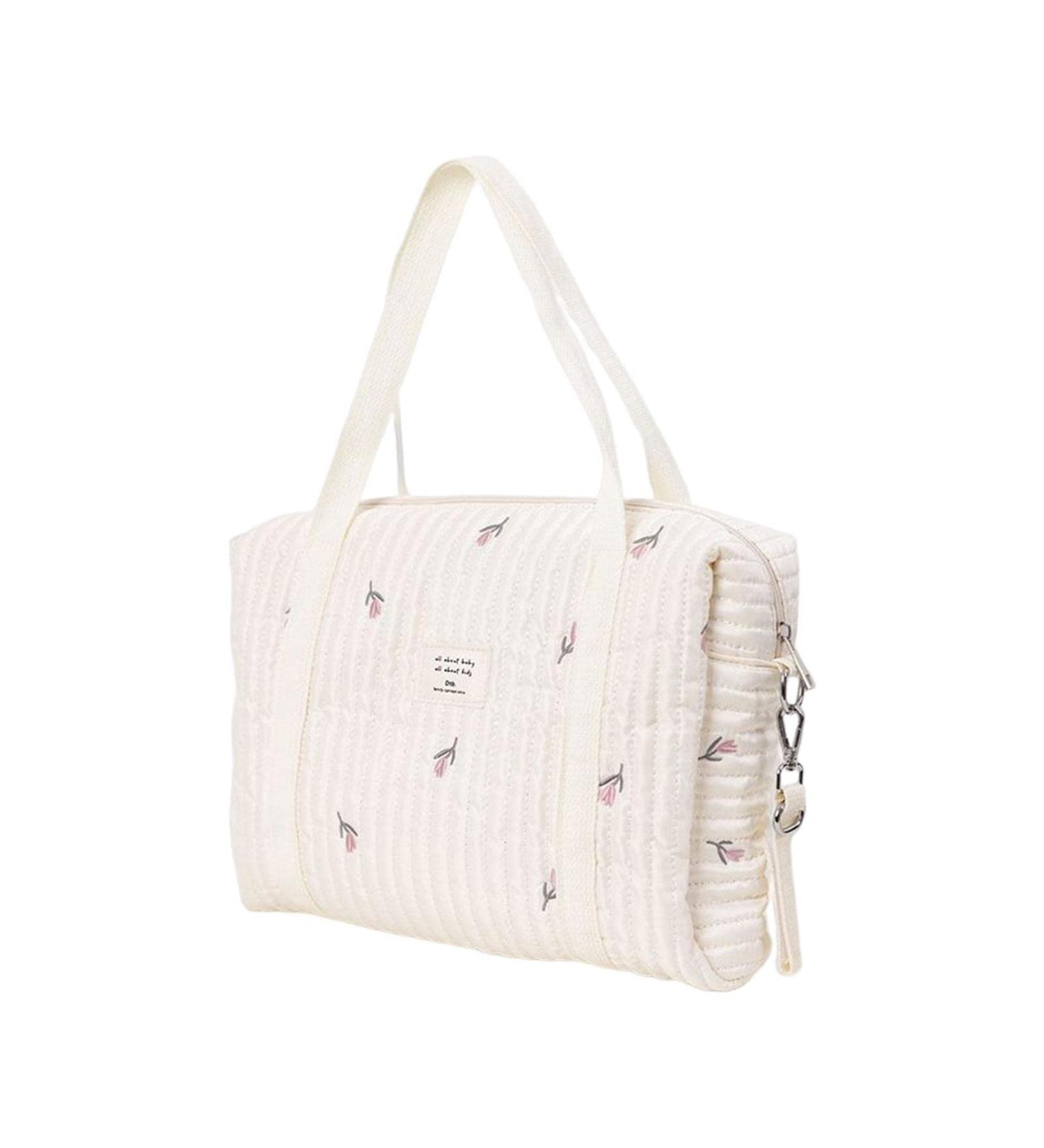 Stylish Large Capacity Cotton Travel Wrap Diaper Bag - Perfect for Newborns Strollers & Essentials | New Momentary #03 - Buy Online on GoSupps.com
