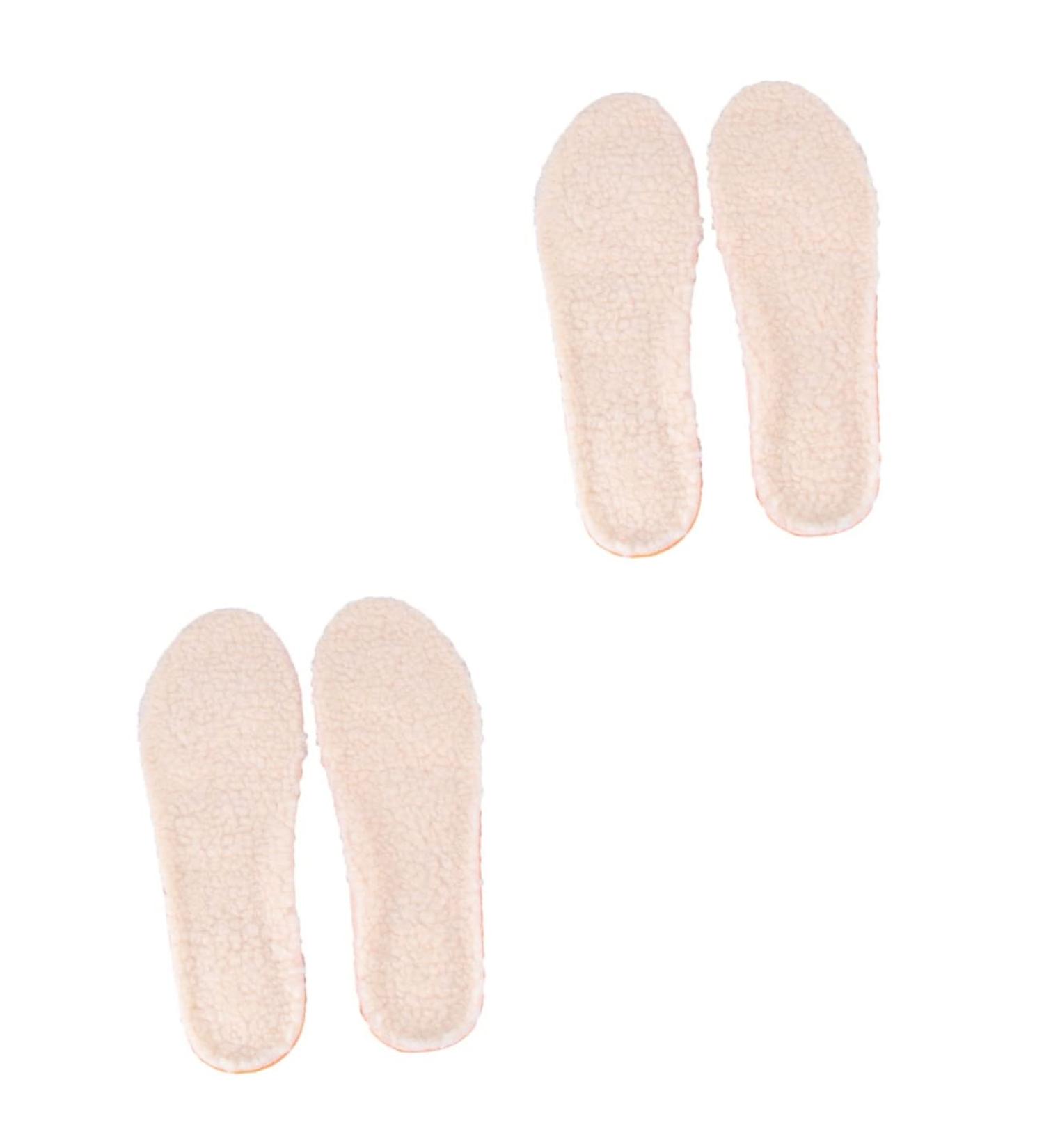 FRCOLOR 2 Pairs Warm Shoe Pads - Foot Care Insoles for Winter & Sports Comfort - Buy Online on GoSupps.com