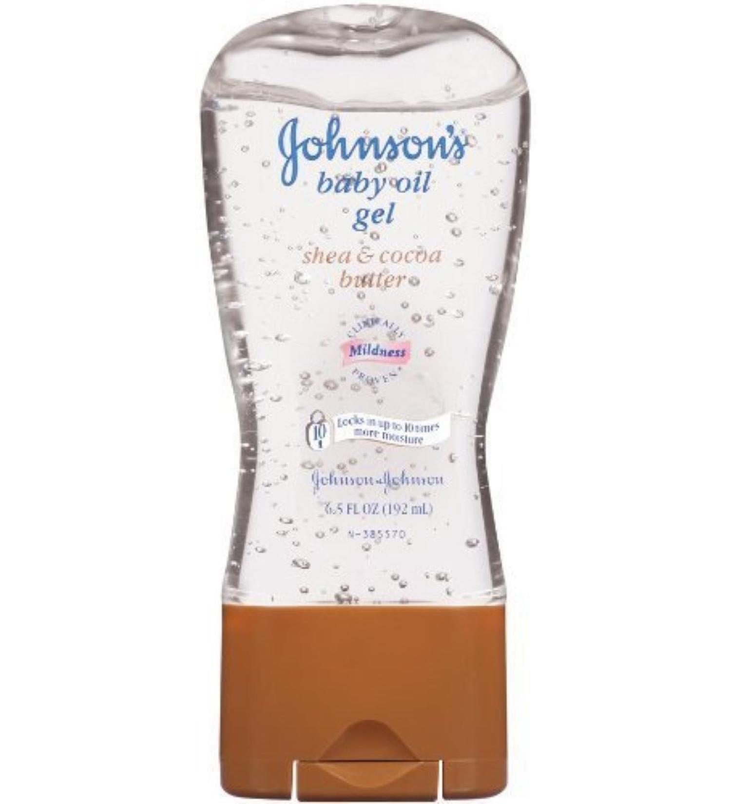 Johnson's Baby Oil Gel 6.5oz (Pack of 7)