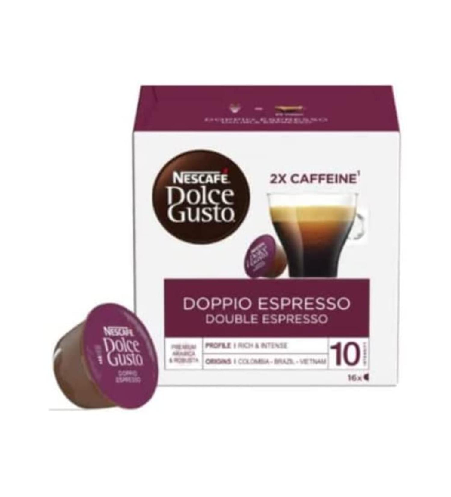 Nescafe Dolce Gusto Double Espresso, 16 units