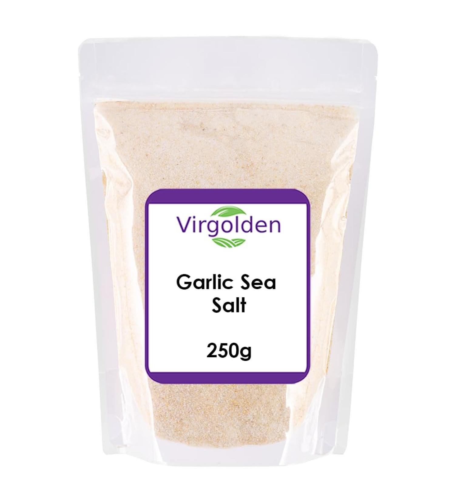 Garlic Sea Salt 250g by Virgolden
