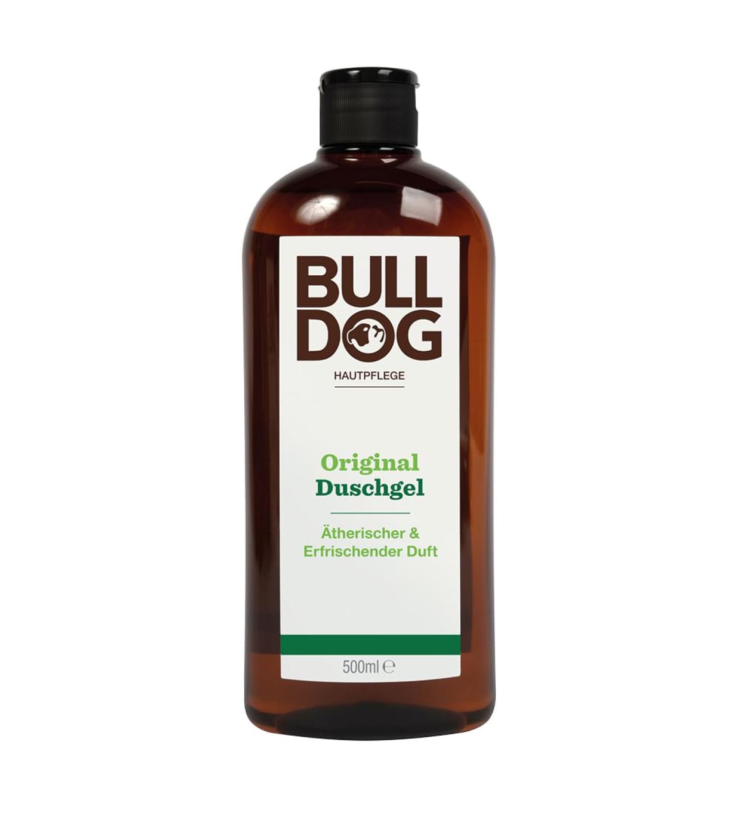BULLDOG Body Care for Men | Original Natural & Refreshing Shower Gel 500ml - International Shipping Available - Buy Online on GoSupps.com