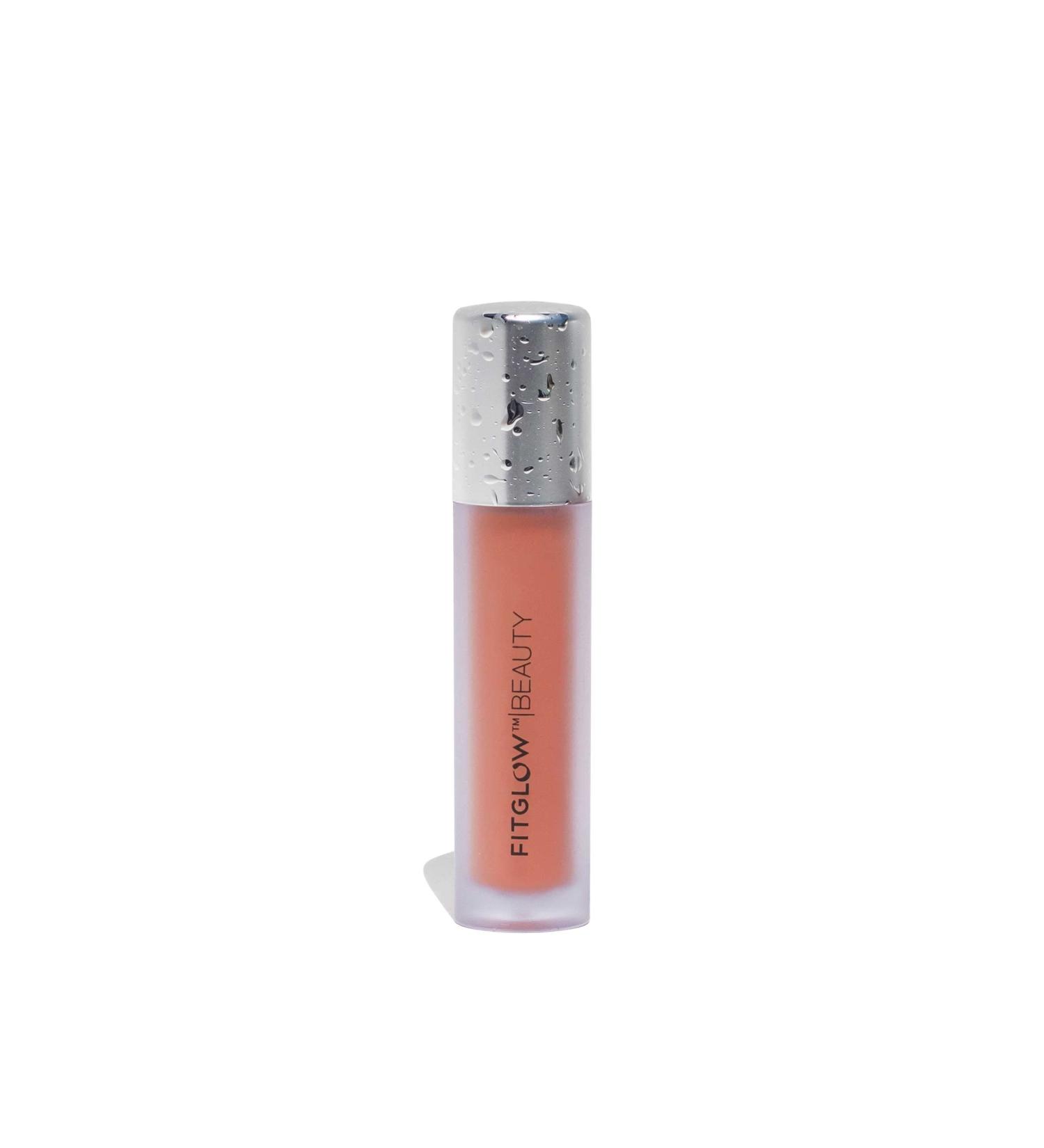 FITGLOW Beauty - Lip Color Serum | Vegan  Woman-Owned Clean Beauty (Koi - Peach Spice Nude)
