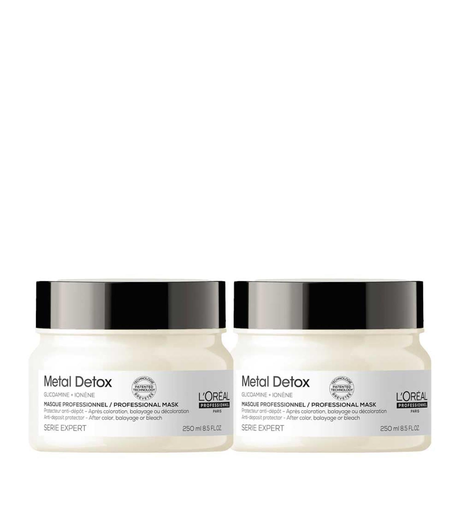 L'Or al Professionnel Paris L'Oreal Professionnel Serie Expert Double Detox Mask Metal 250 ml