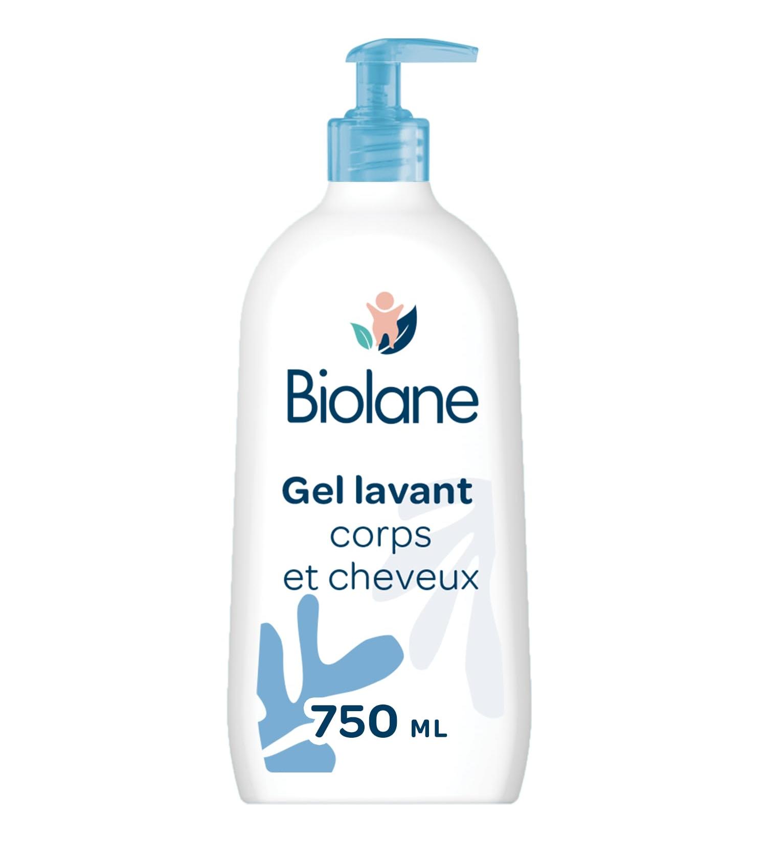 BIOLANE - Baby shower gel for body and hair 2 in 1 - Washing gel - 750 ml - 97% natural origin - Soft - Sensitive skin - Chil - Buy Online on GoSupps.com