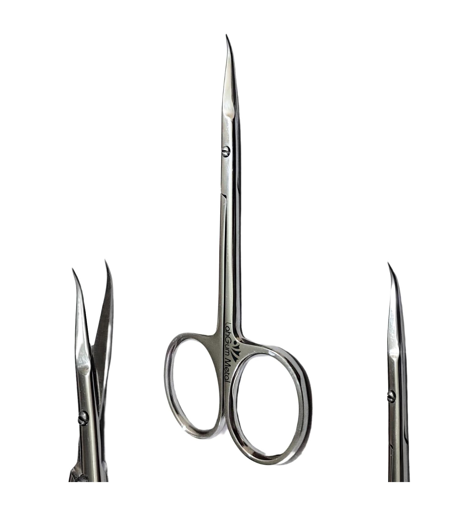 New Nail Cuticle Trimmer Scissors Nail Cuticle Remover Tool for Nails Small Nail Scissors Curved Cuticle Clippers for Nail Cuticle Scissors Professional Fingernail Scissors Curved Manicure Stainless - Buy Online on GoSupps.com