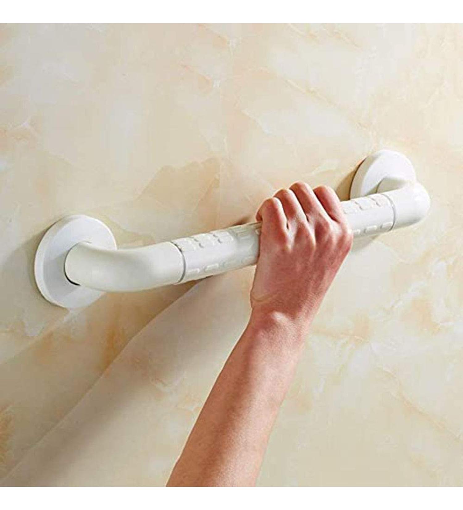 Bathroom Grab Bars Anti Slip and Safety Luminous Circles Disabled Elderly Children Mobility Daily Living Assist Support Handle Towel Holder (White 30CM) - Buy Online on GoSupps.com