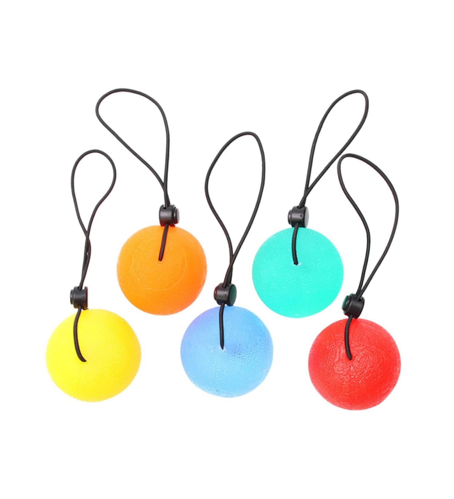 Sewoart 5-St Slow Rising Massage Balls for Grip Training | Fingerboard Exercise Equipment | Improve Hand Strength & Wrist Flexibility - Buy Online on GoSupps.com