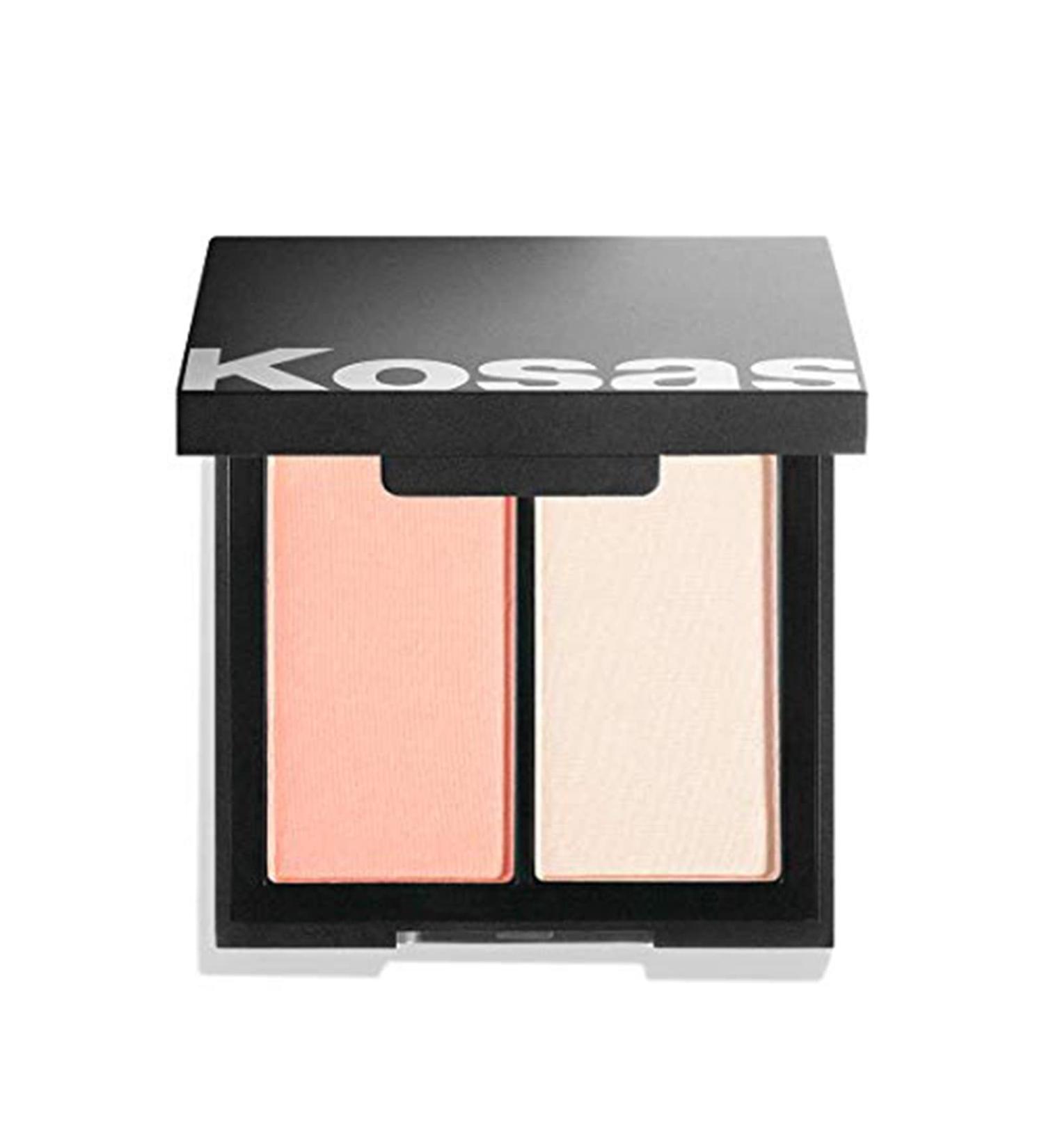 Kosas Color & Light Palette - Powder | Papaya 1972 Cheek Duo - Buy Online on GoSupps.com
