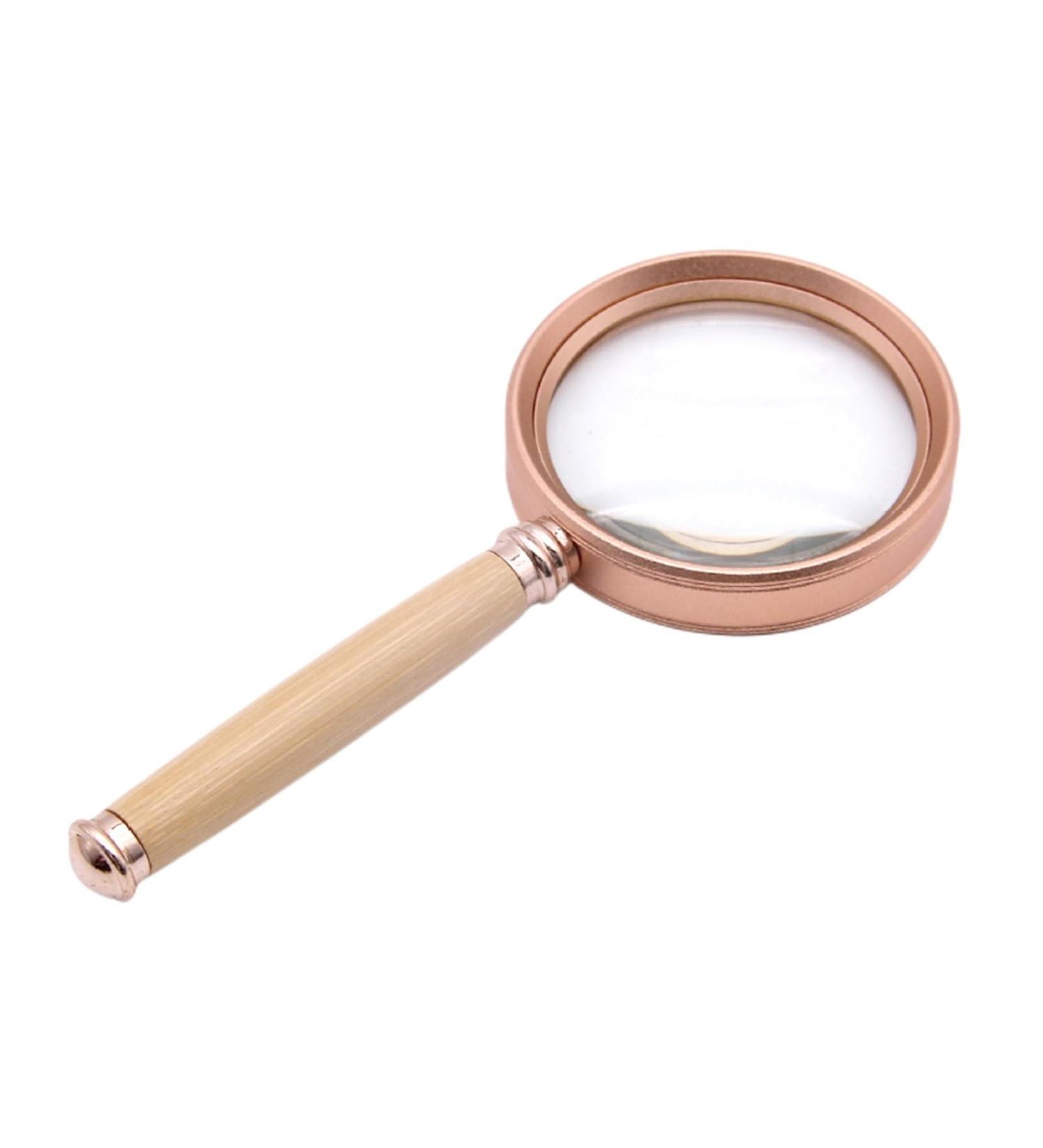 Vintage Reading MagnifierHandheld Magnifiers Aluminum Alloy Frame 20X/15X/10X Jewelry Magnifier for Precision Instrument Repair (15x) - Buy Online on GoSupps.com