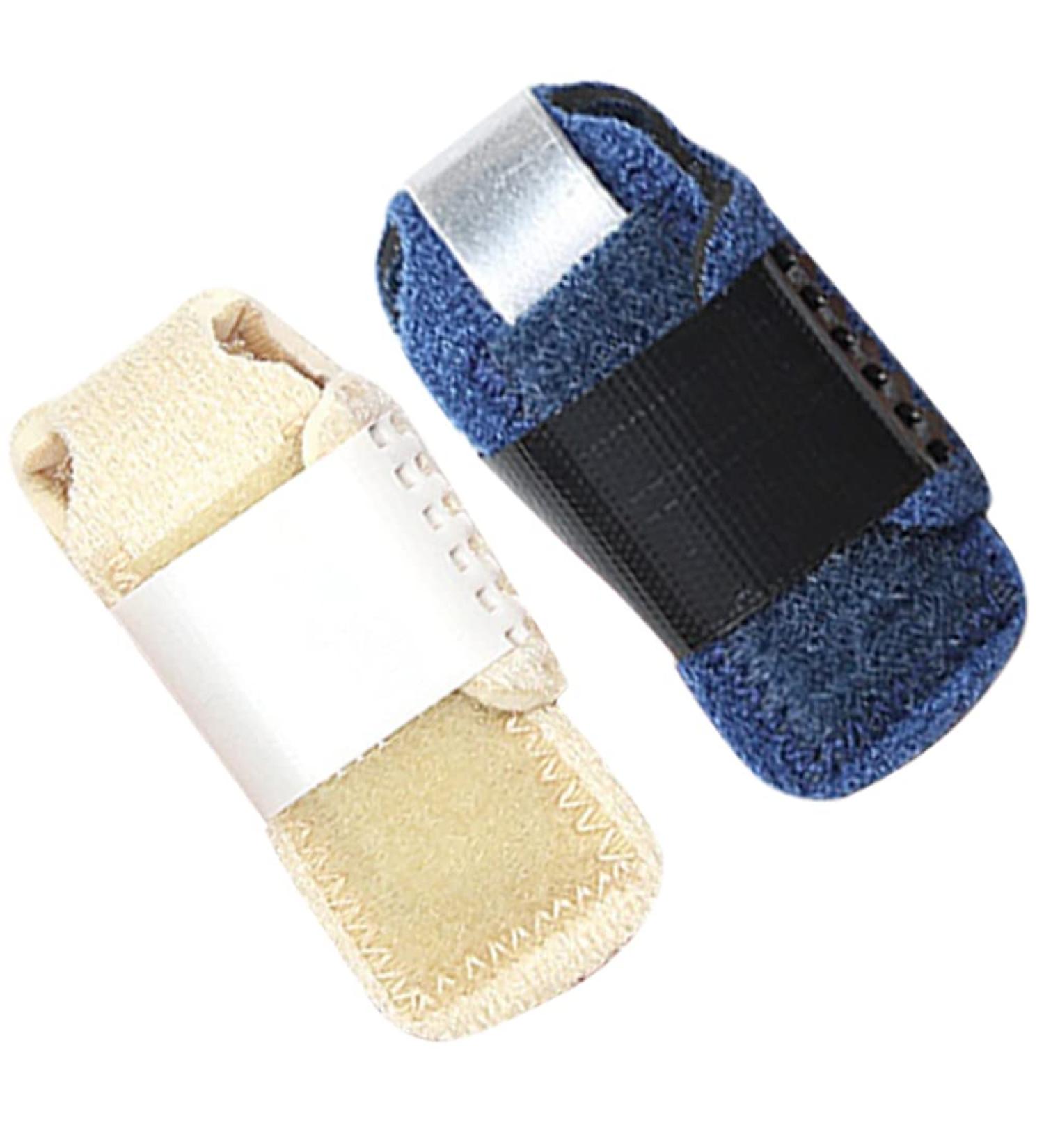 Healeved Toe Splint 2Pcs Set - Hammer Toe Straightener & Corrector for Crooked, Claw, Bent, Mallet Toe - Left Assorted Color - Buy Online on GoSupps.com