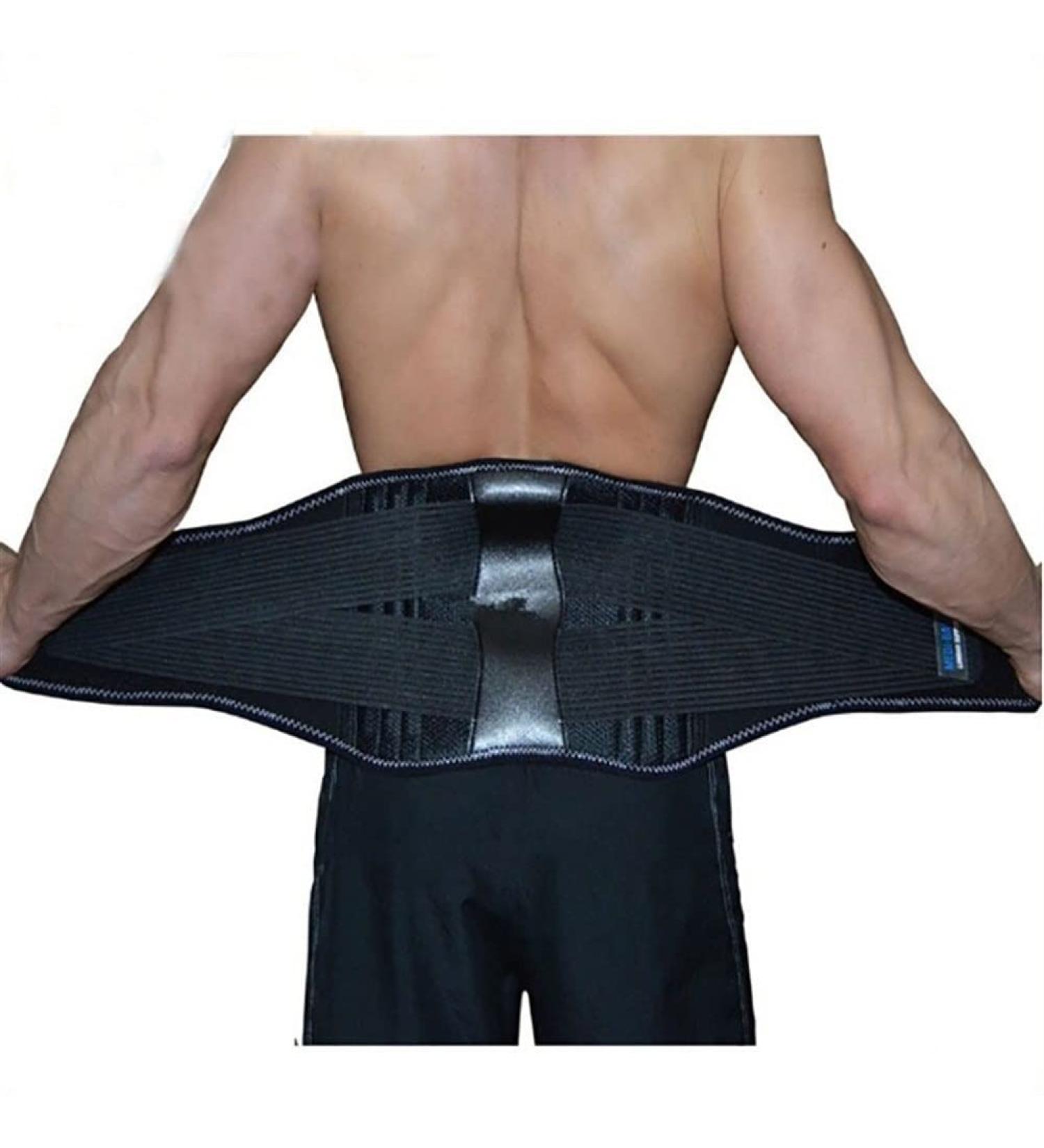 Tiiffy Orthopedic Unisex Lumbar Support Belt for Men | XXXL Fitness Support for Lumbar Vertebrae - Buy Online on GoSupps.com