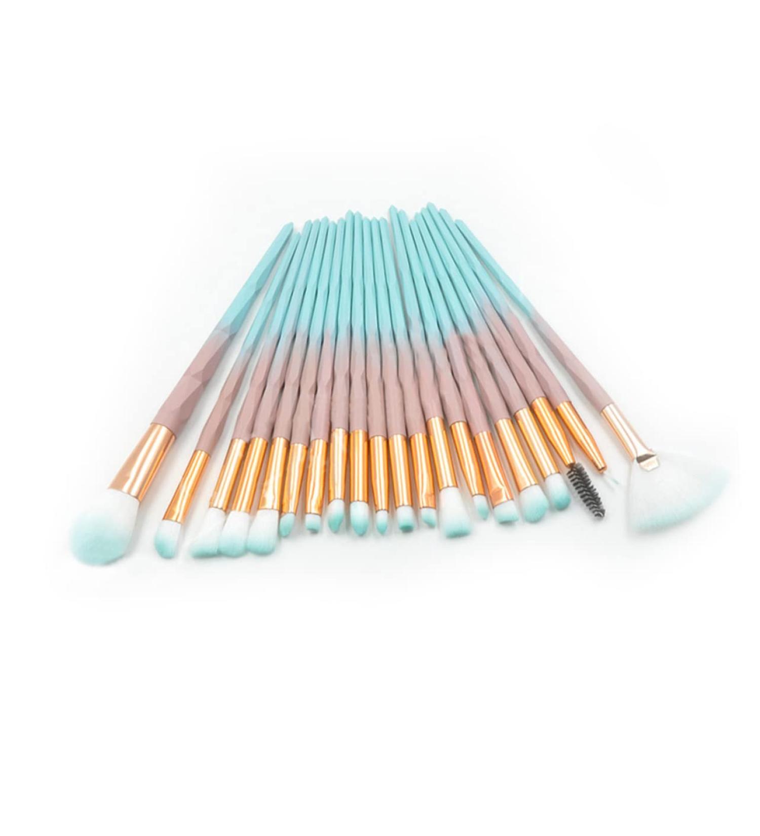 Beaupretty 20pc Makeup Brush Eyebrow Brush Makeup Beauty Tools Unicorn Makeup Eye Shadow Brush Make up - Buy Online on GoSupps.com