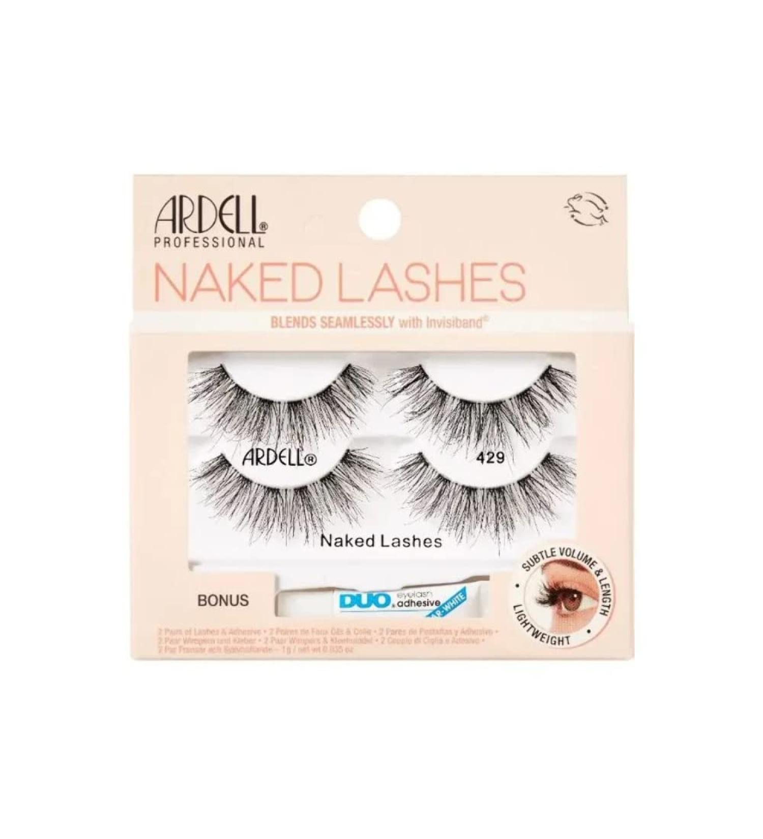 Ardell Naked Lashes 429 2 pairs + 1 gram DUO Pipette