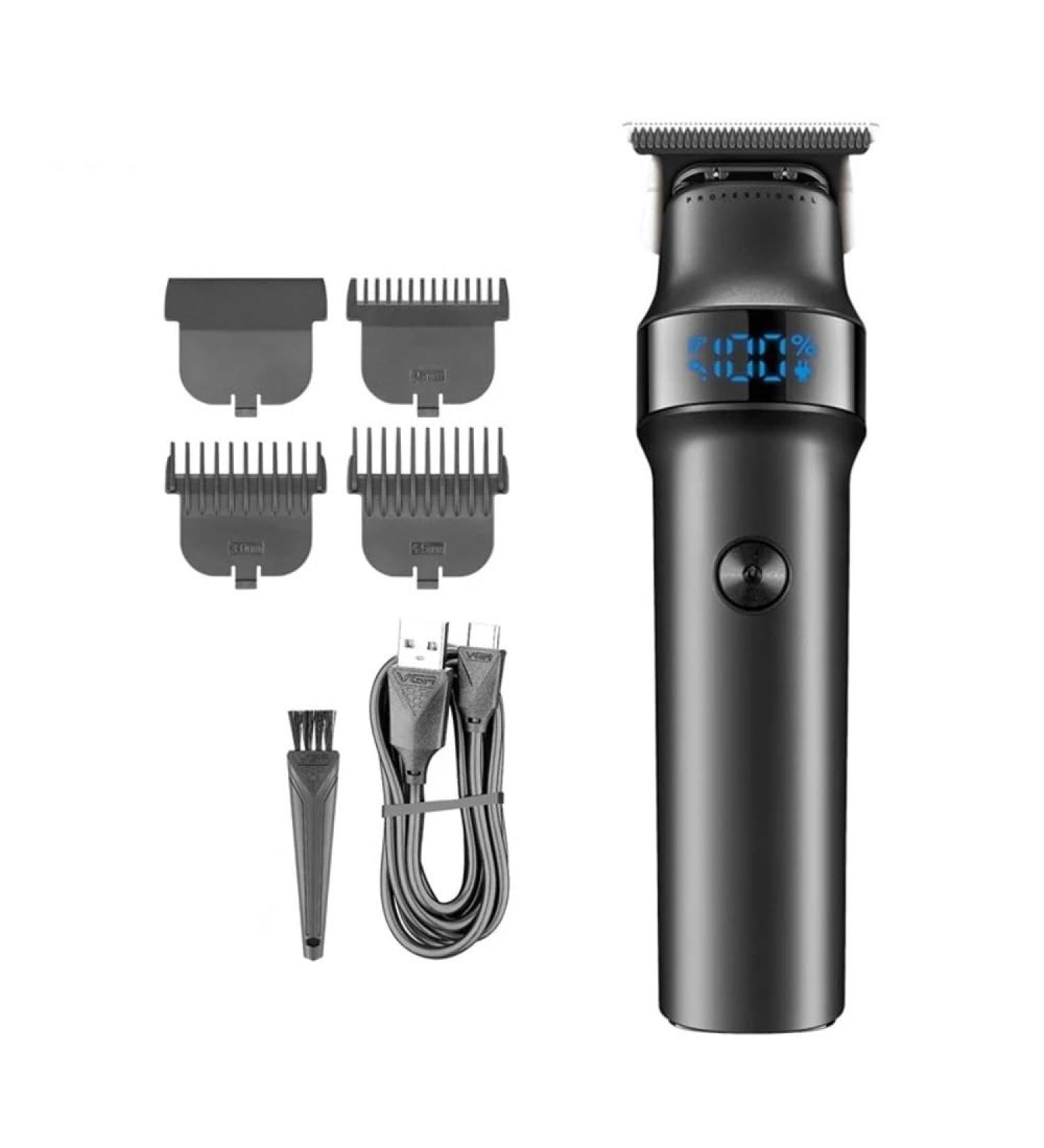 Professional Rechargeable Hair Clippers for Men - Digital Display Electric Trimmer | Best Barber Hair Cutting Tools - Buy Online on GoSupps.com