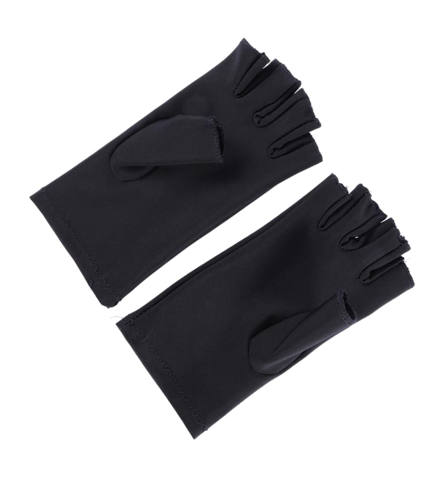 Angoily 5 Pair Gloves Manicure Glove Uv Shield Glove Anti Uv Glove Miss Electric Car Apparel M Black - Buy Online on GoSupps.com
