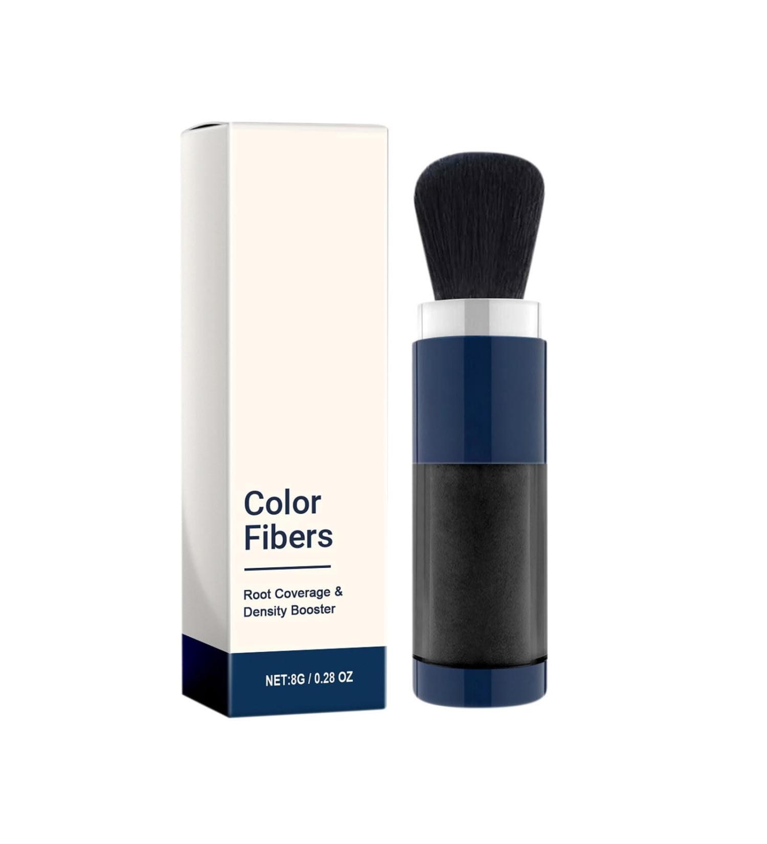 Supersize Color Fibers with Refill Set 2024 New Colored Hair Thickener Temporary Hair Color for Root Touchup with Hair Thickening Fibers (Black) - Buy Online on GoSupps.com