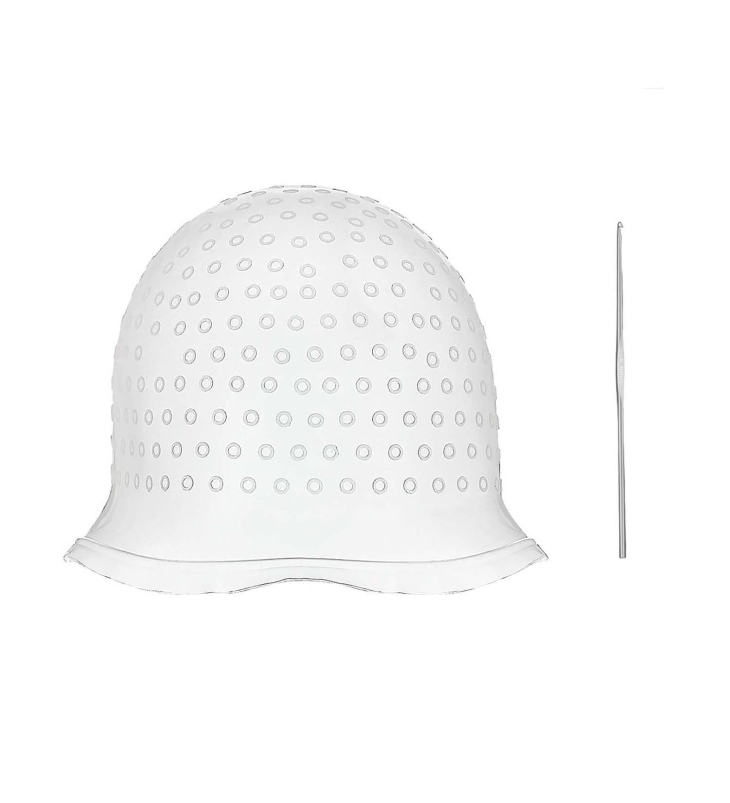 Bonnet de coloration professionnel en silicone avec crochet de coloration pour cheveux Outil de teinture pour cheveux r utilisable avec trou perfor outil de blanchiment et de coloration - Buy Online on GoSupps.com