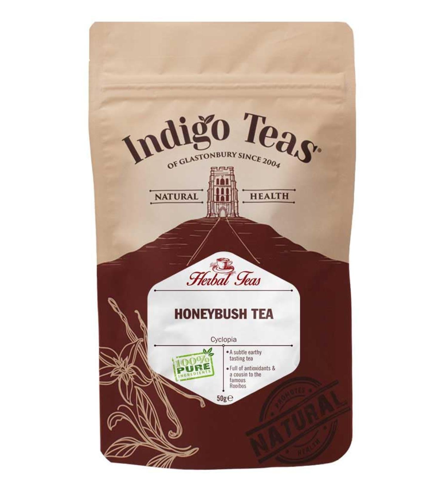 Indigo Herbs Honeybush Tea 50g | Loose Leaf - Buy Online on GoSupps.com