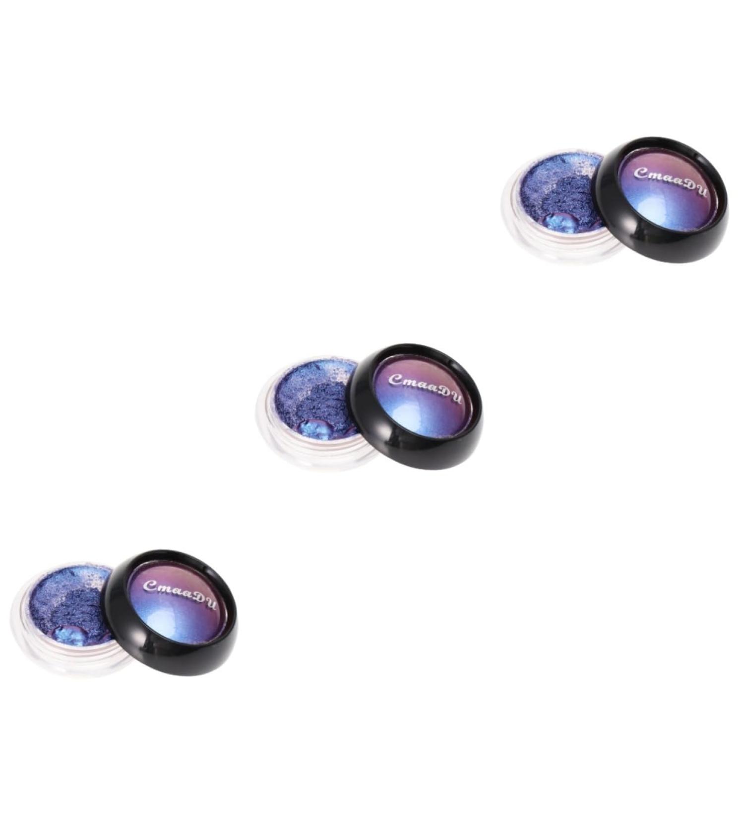 POPETPOP 3pcs Eyeshadow Smoky Eye Shadows Makeup Cosmetic Bright Light 1 count (Pack of 1) Bluex3pcs - Buy Online on GoSupps.com