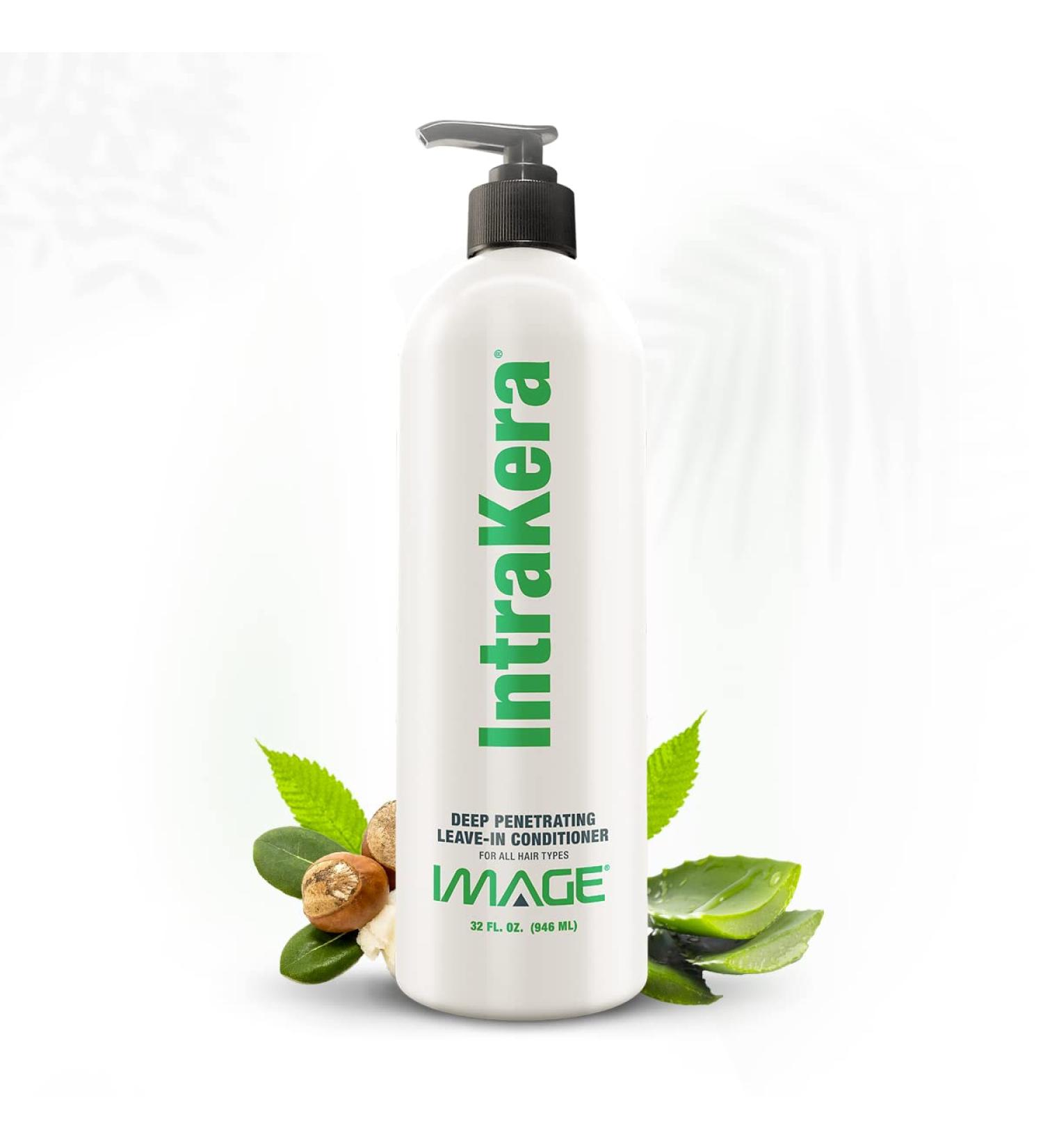 Intrakera Leave in Conditioner 32 Fl Oz - Deep Moisturizing Hair Treatment for All Hair Types - Anti-Frizz Detangler for Women - Buy Online on GoSupps.com