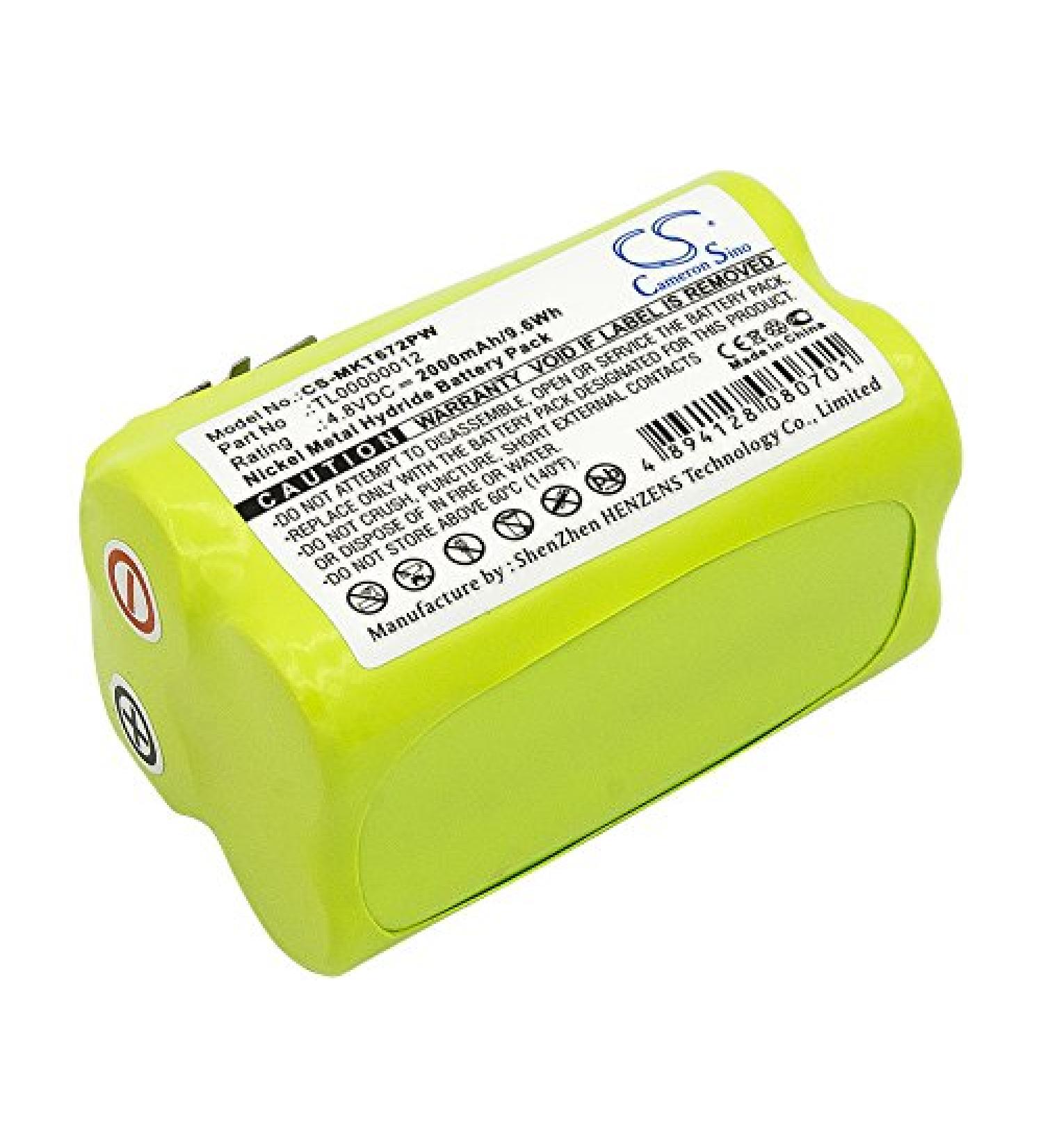 Buy Replacement Battery for 6722D 6722DW 6723DW - TL00000012 Ni-MH 2000mAh | International Shipping Available - Buy Online on GoSupps.com