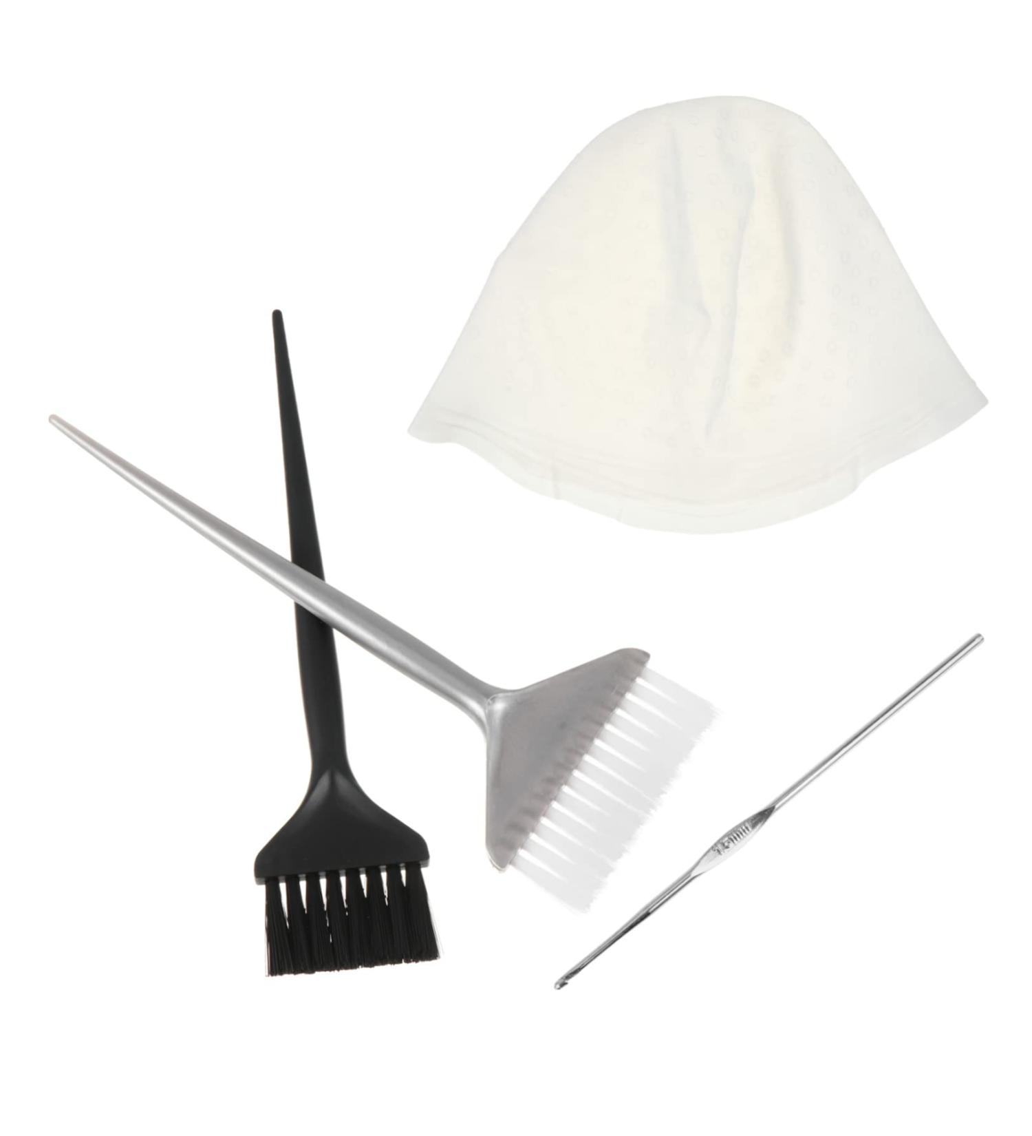 Gatuida 4pi ces Bonnets Pratiques pour Coloration Capillaire avec Crochet et Produits de Teinture - Buy Online on GoSupps.com