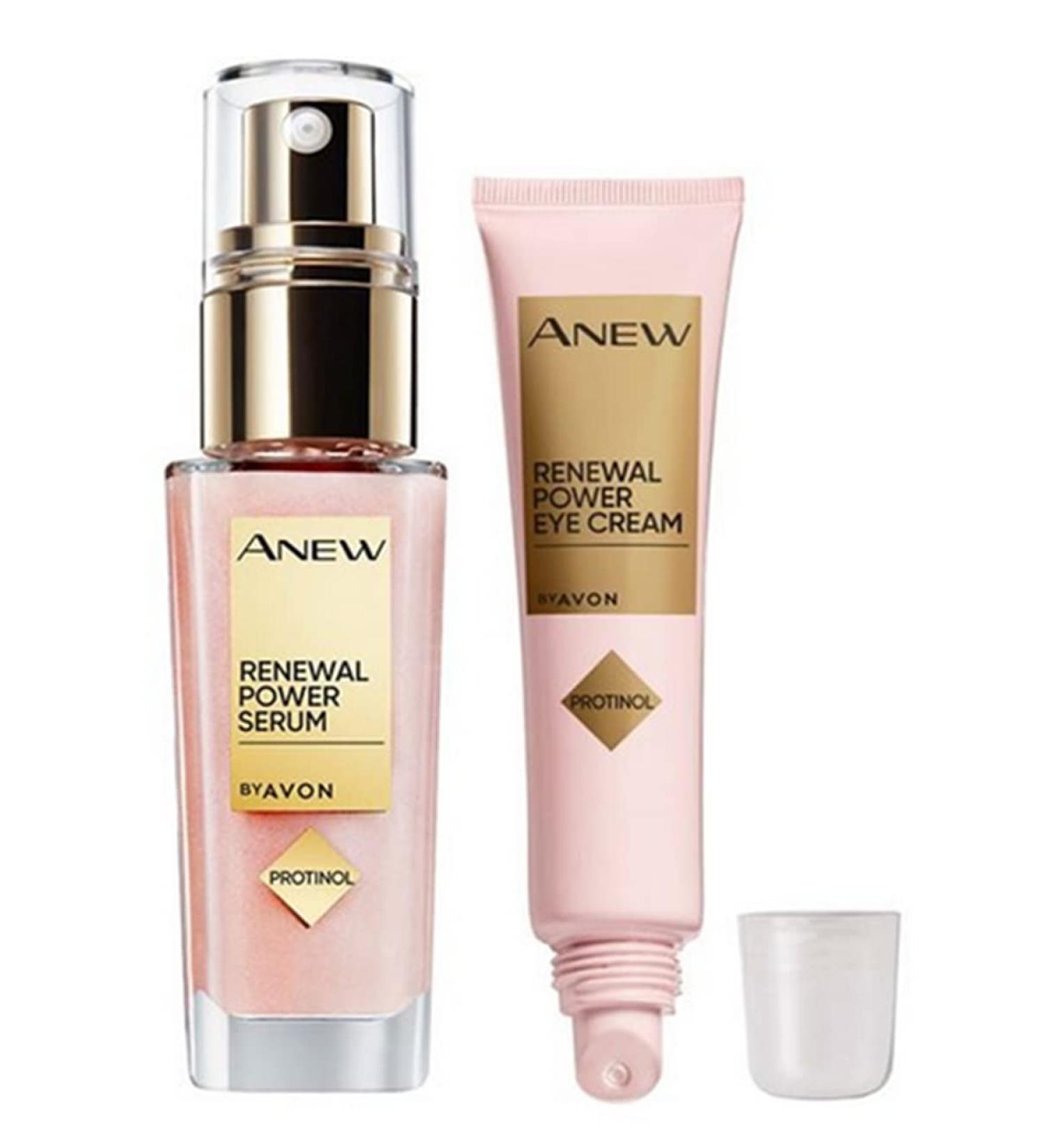 Avon Anew Renewal Power Serum 30ml and Avon Anew Renewal Power Eye Cream 15ml - Buy Online on GoSupps.com