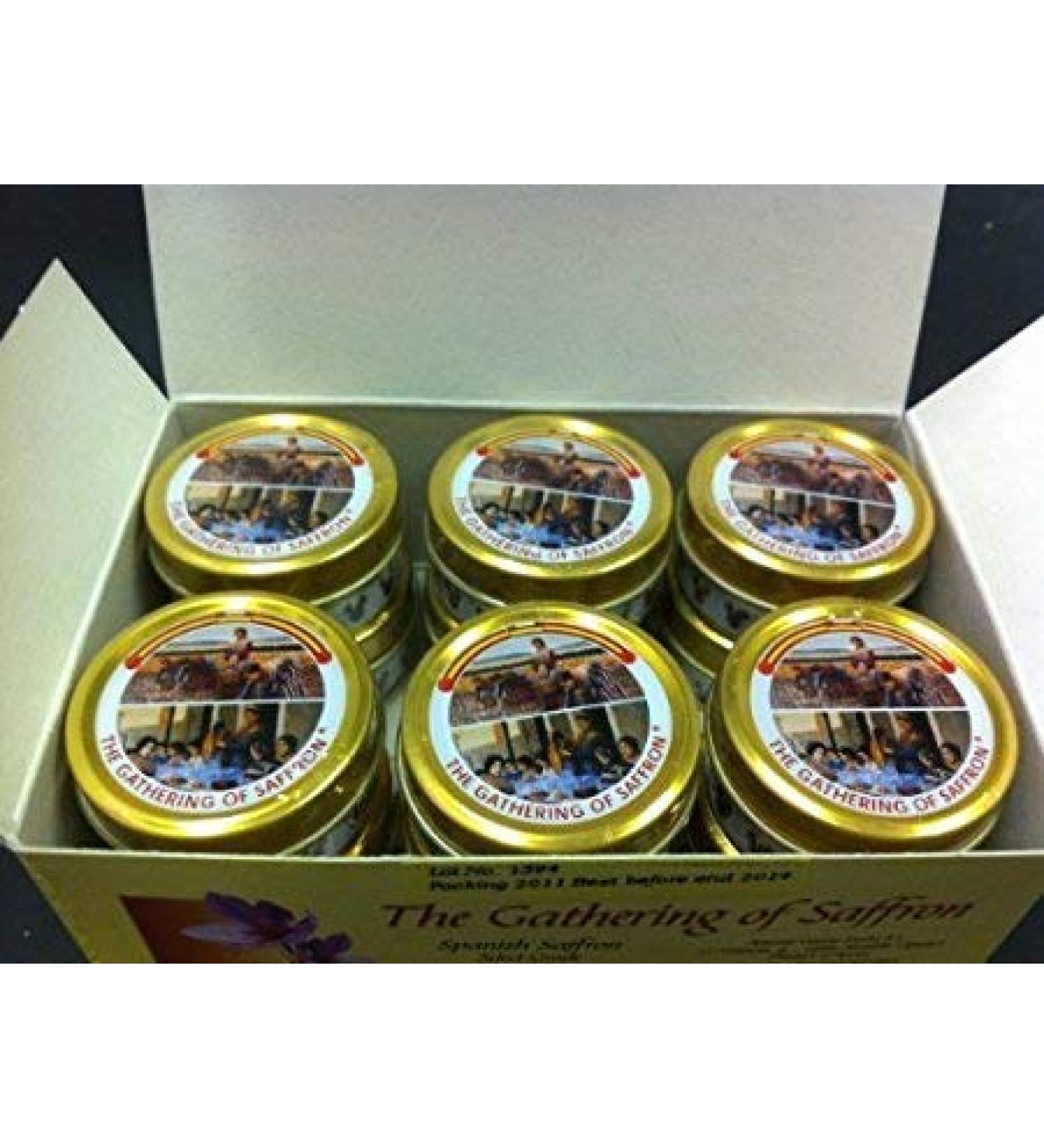The Gathering of Saffron 12x1gm Brand Saffron - Premium Quality Spice - Buy Online on GoSupps.com