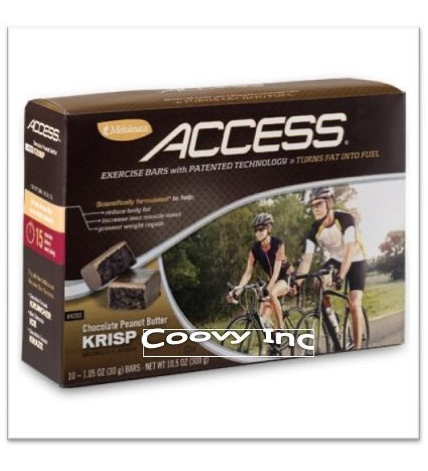 Access Exercise Bars Chocolate Peanut Butter Krisp
