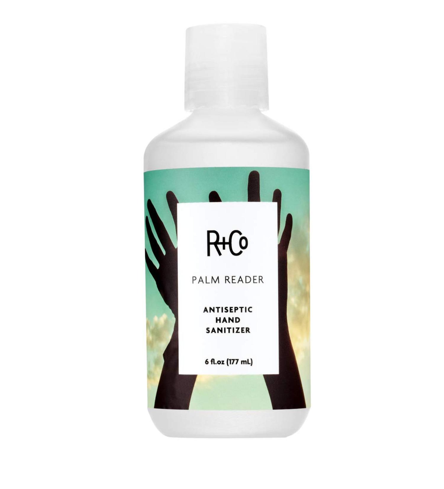 R+Co Palm Reader Antiseptic Hand Sanitizer | 6 oz | Vegan & Cruelty-Free - Buy Online on GoSupps.com