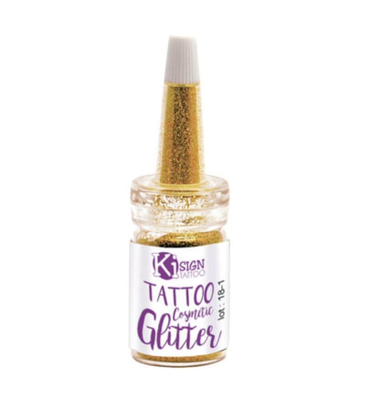  Ki-Sign Ki-Sign Gold Skin Glitter 7 ml Bottle - Buy Online on GoSupps.com