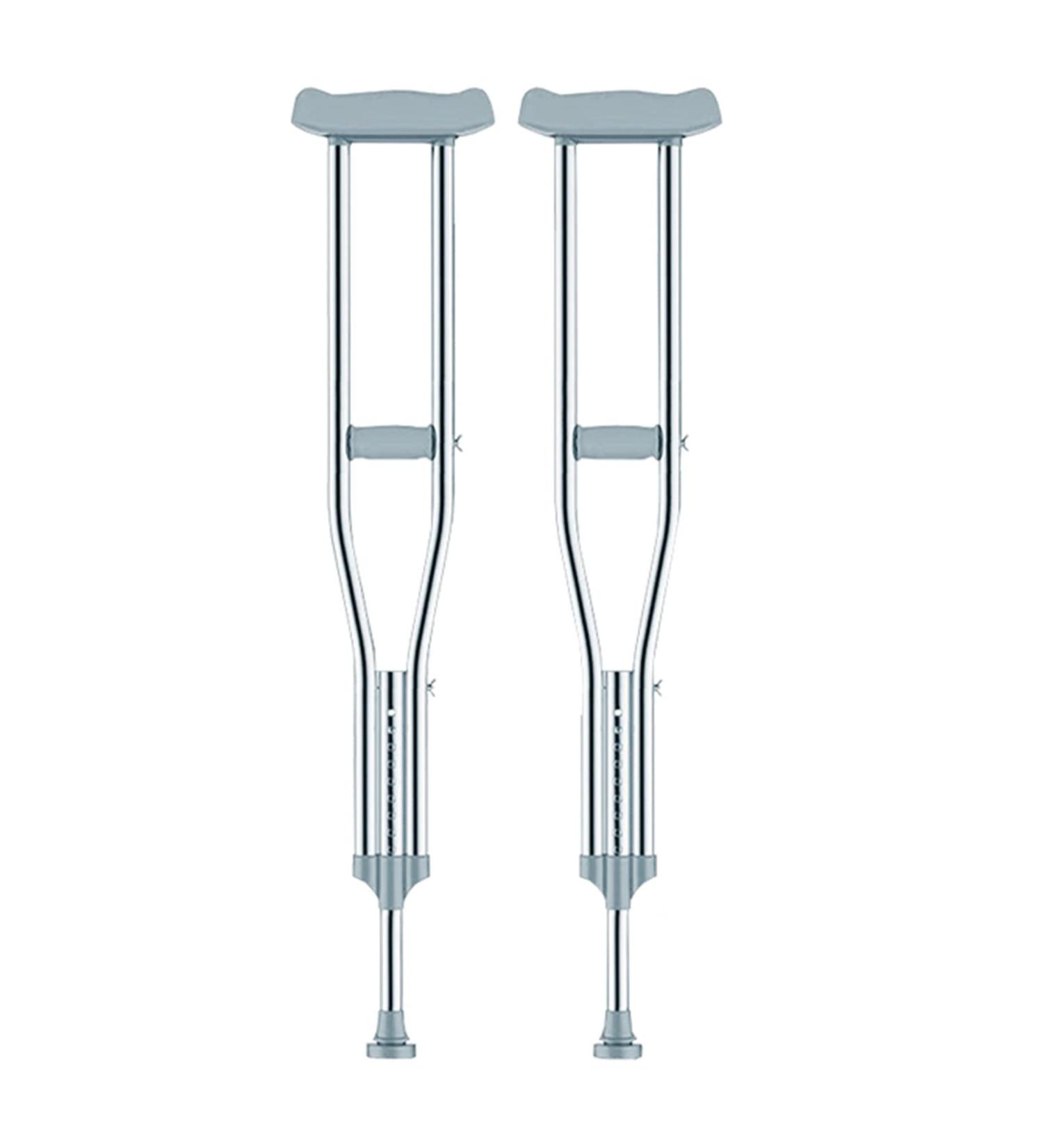 Underarm Crutches for Adults Double Adjustable Medical Crutches Non-Slip Walking Stick Sturdy Stainless Steel(1 Pair) (Size : 110-130CM) Anniversary Lucky Star 93-113CM - Buy Online on GoSupps.com