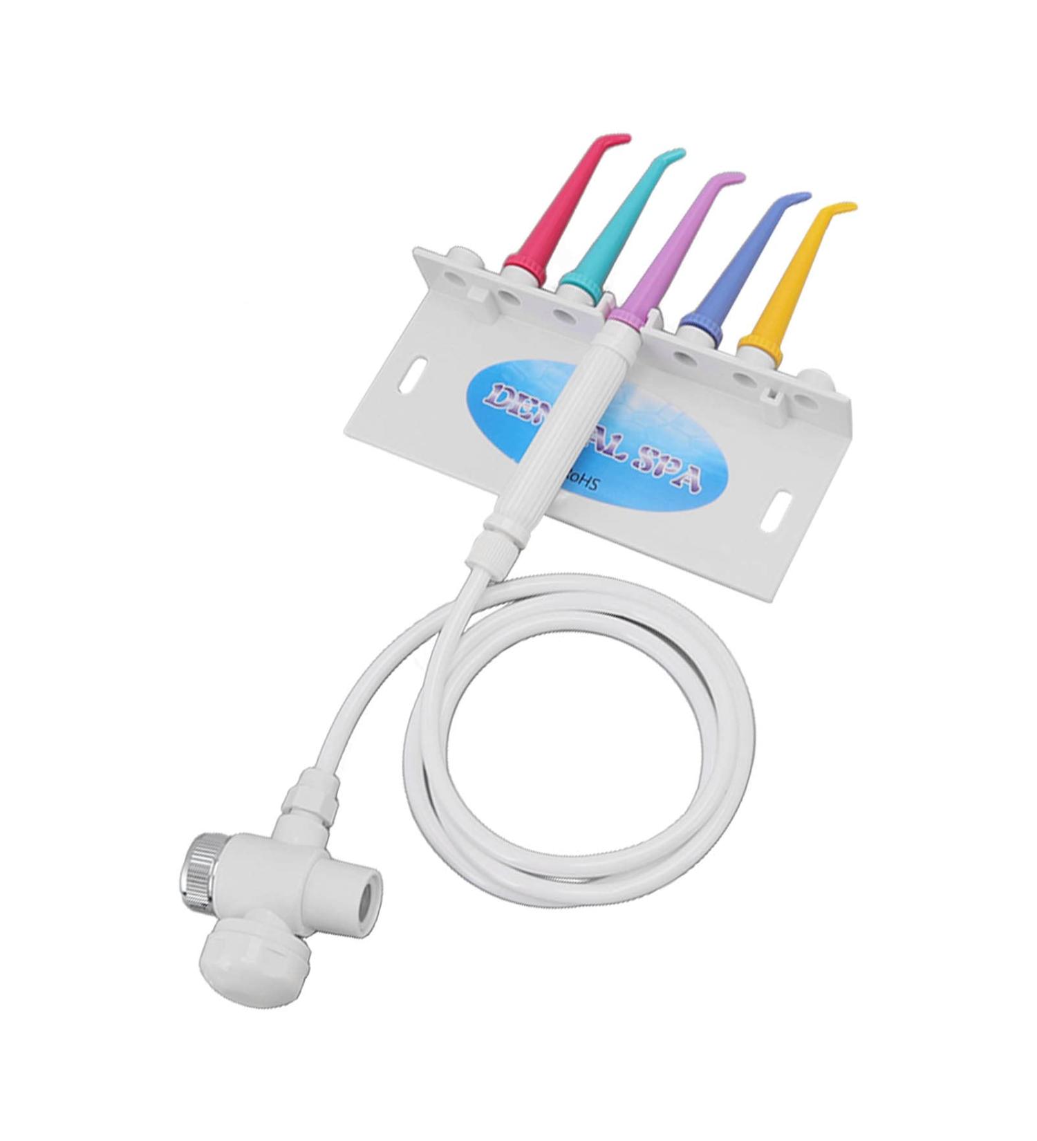 Yosoo Health Gear Non-Electric Oral Shower - Home Dental Floss Tap & Nozzle Tips for Optimal Oral Hygiene - Buy Online on GoSupps.com