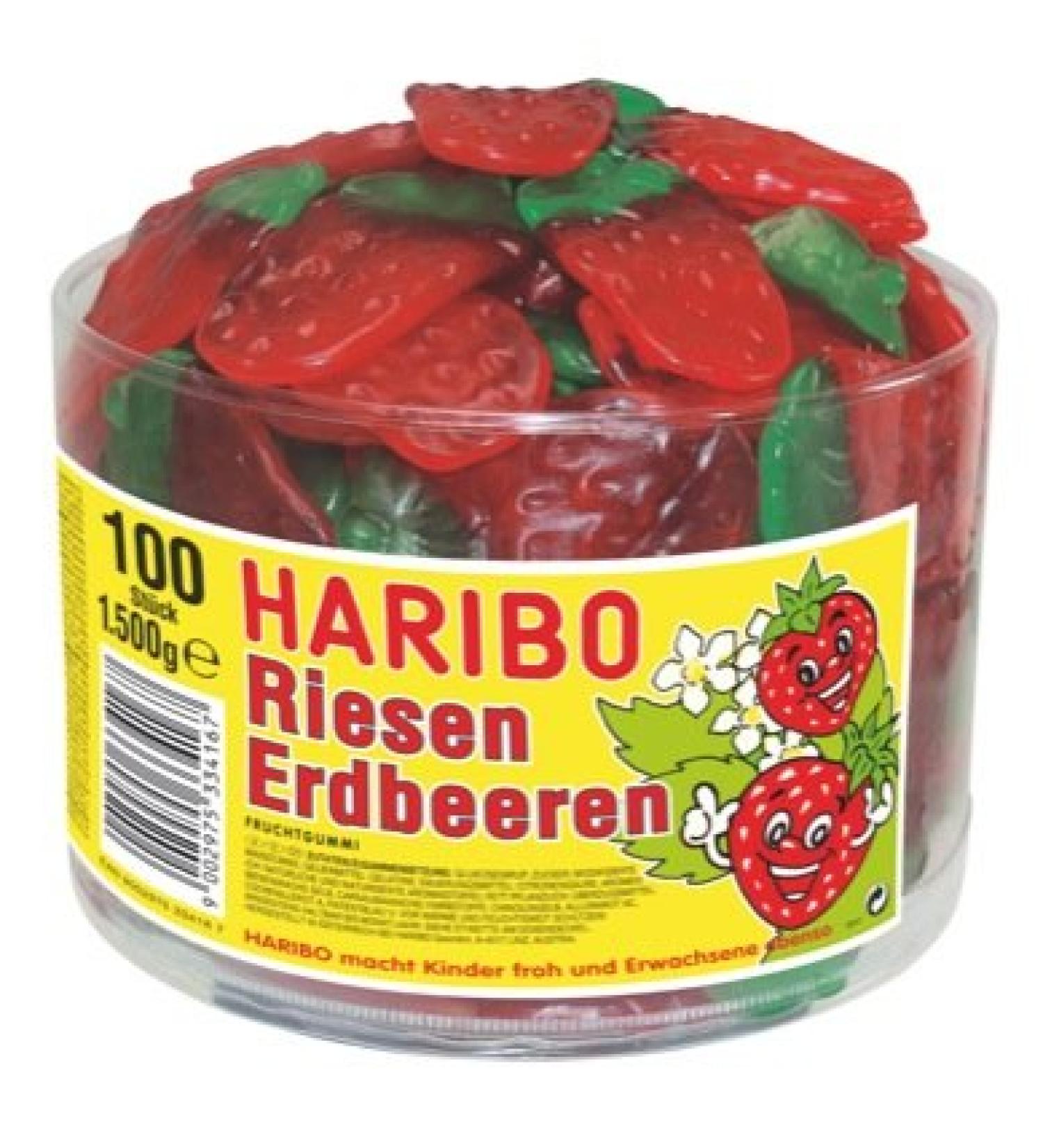 Haribo box 100 giant earth berries