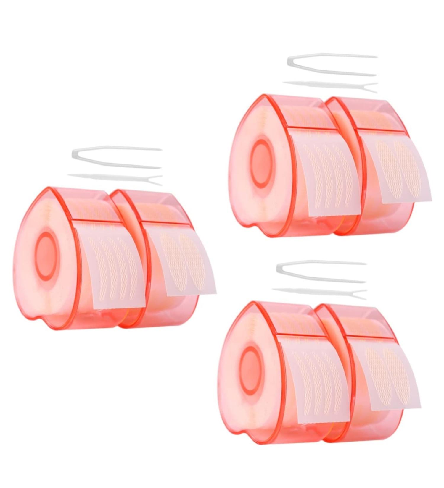 Mipcase Double Eyelid Glue 6 Rolls Double Eyelid Sticker Lifting Belt Adhesive Eye Lift Strips Tape Double Eye Lift Strips Eyes - Buy Online on GoSupps.com
