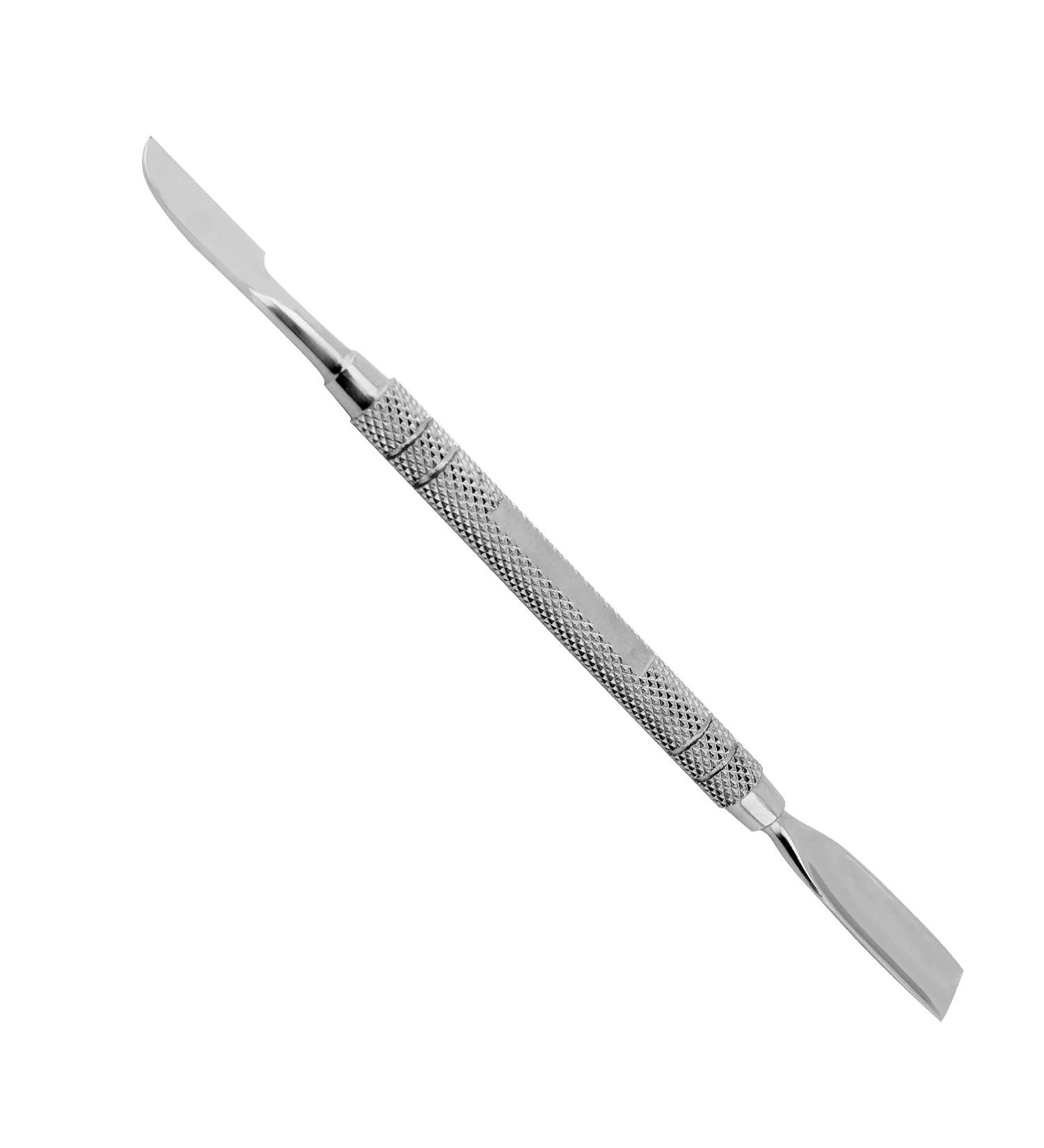 Haryali London Cuticle Pusher - Steady Grip Cuticle Pusher Tool 6 inches - Knife End Cuticle Trimmer and Pusher for Safe and Precise Cuticle Removal - Buy Online on GoSupps.com
