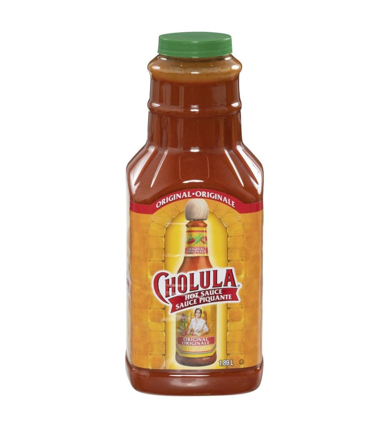 Cholula Authentic Mexican Hot Sauce Original 1.89L Red - Buy Online on GoSupps.com