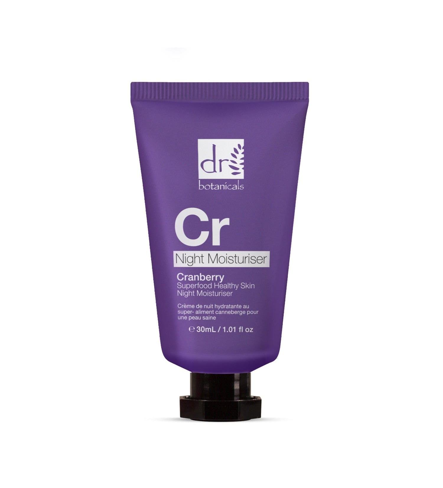Dr Botanicals Cranberry Superfood Night Moisturiser 60 ml - Buy Online on GoSupps.com