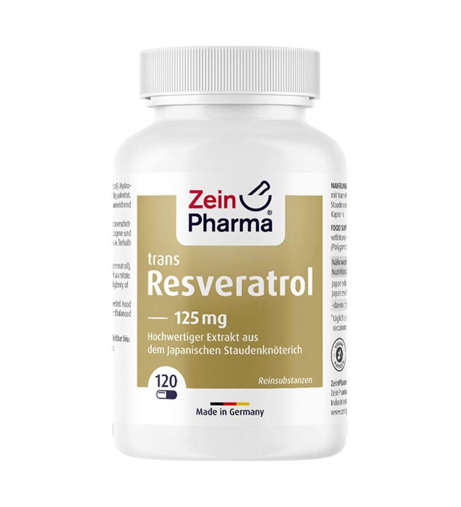 Buy Resveratrol 125 Caps - Supports Heart Health & Energy | International Shipping Available - Buy Online on GoSupps.com