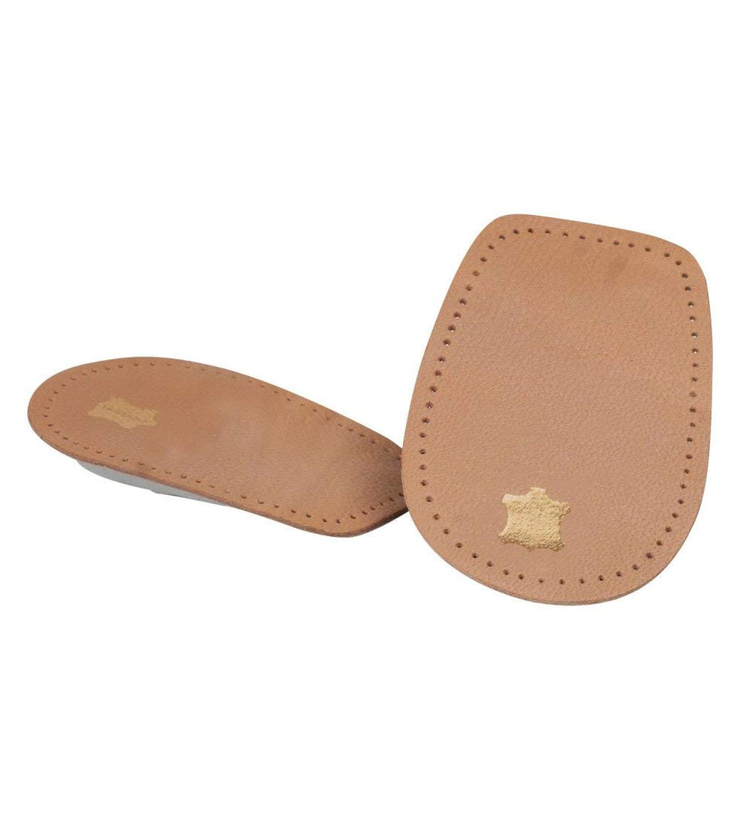 deeel basics heel cushion genuine leather set of 2