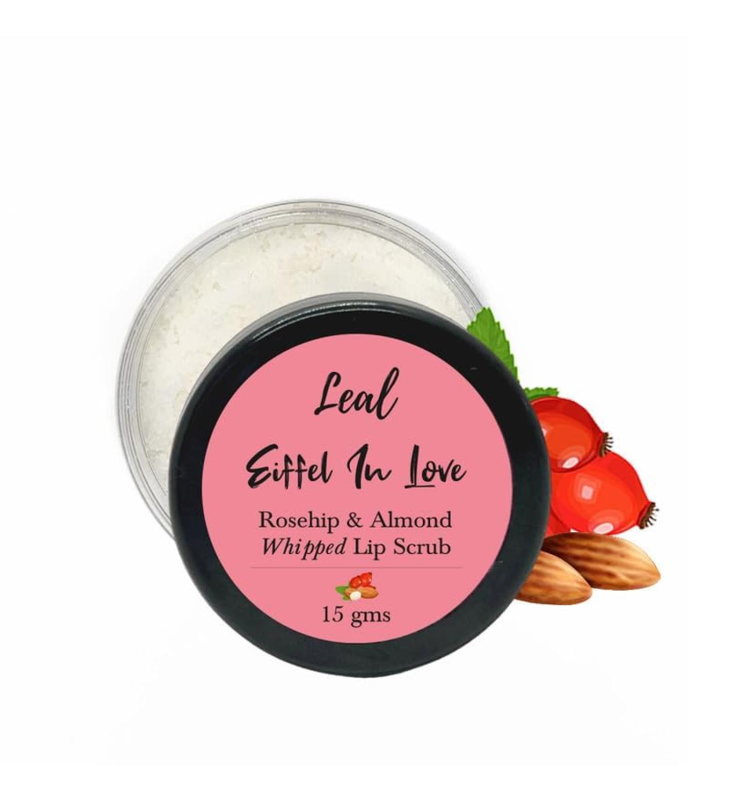 BEMT Cosmetics Lip Scrub 15g Eiffel in Love | Gentle Exfoliating Lip Scrub for Smooth Soft and Hydrated Lips | Sulfate & Paraben Free | Infused with Almond Oil Rosehip Oil & Vitamin E - Buy Online on GoSupps.com