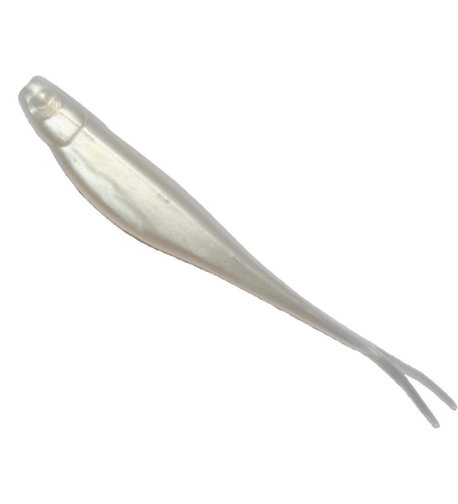 Z-MAN StreakZ Soft Jerkbait Pearl, 3 3/4 Inch